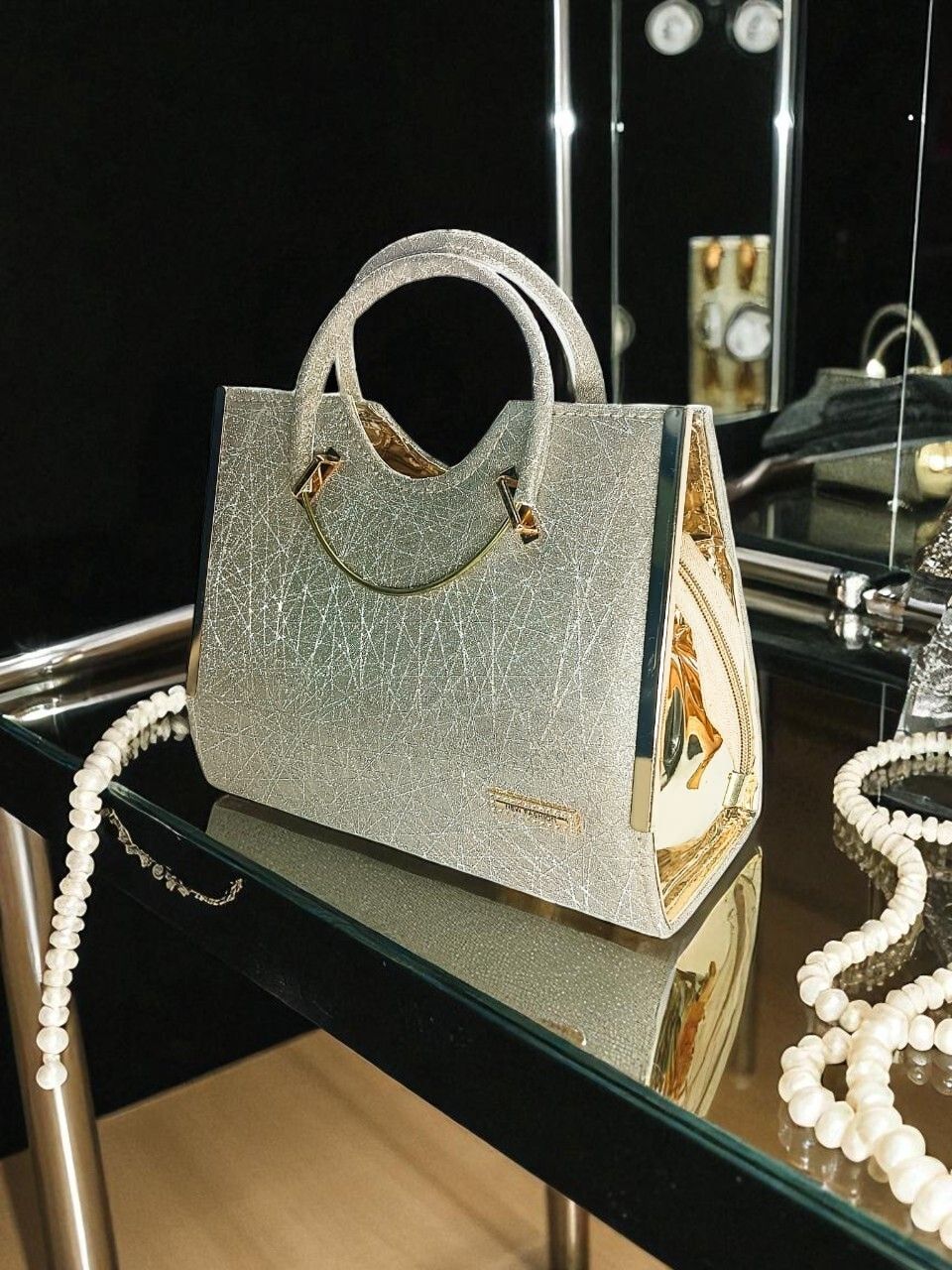 Bridal hand bag , women handbag, handbag, party handbag Messenger Bag-image-8