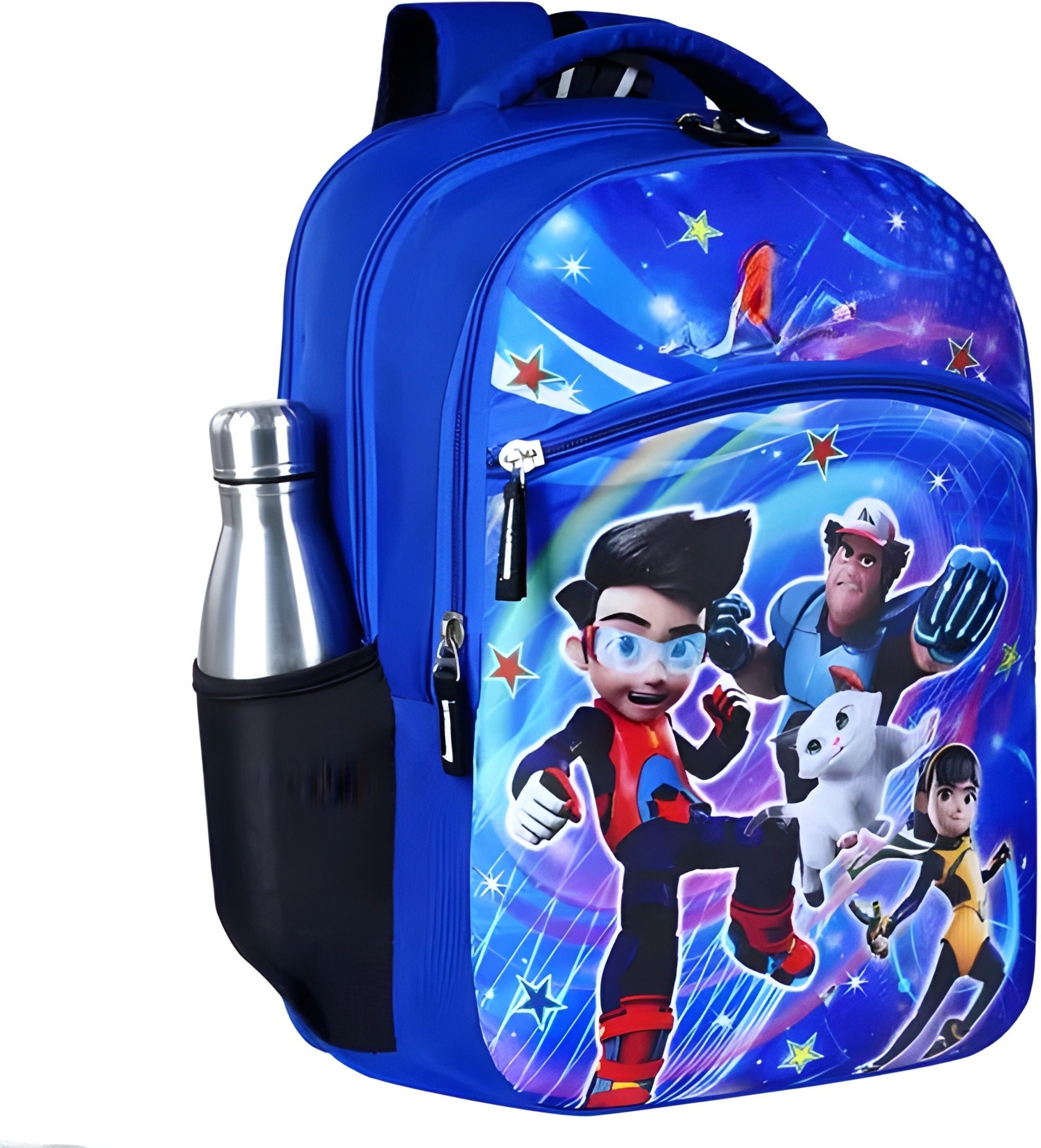 SchoolPro Unisex cartoon Backpack bag for Girls & Boys for 4-8 Years Waterproof Backpack-image-40