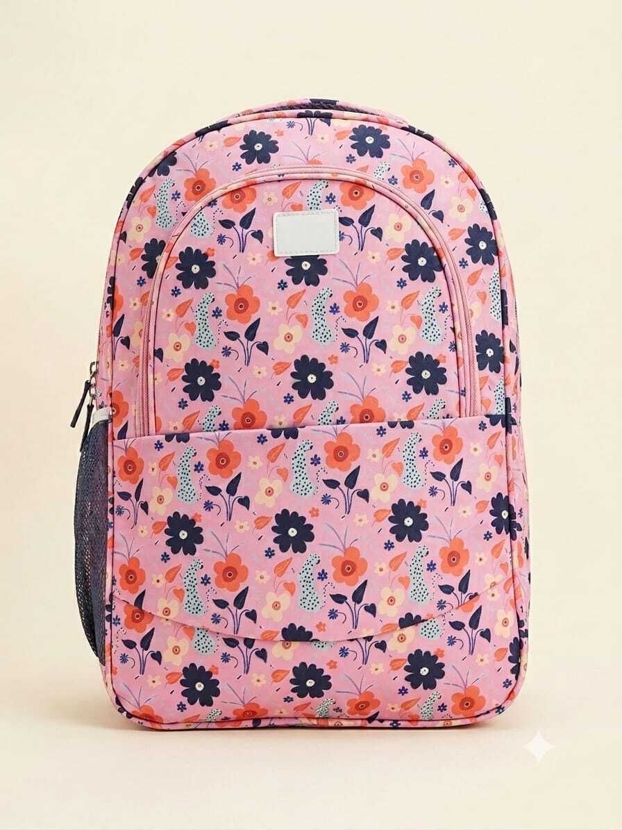 PINK_PRINTED_0190 Waterproof School Bag-image-36