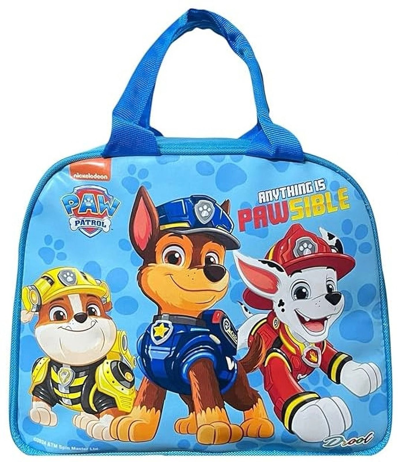 Paw Patrol Lunch Bag with Double Zipper Nylon Small Leakproof Lunch Bags forKids Waterproof Lunch Bag-image-39