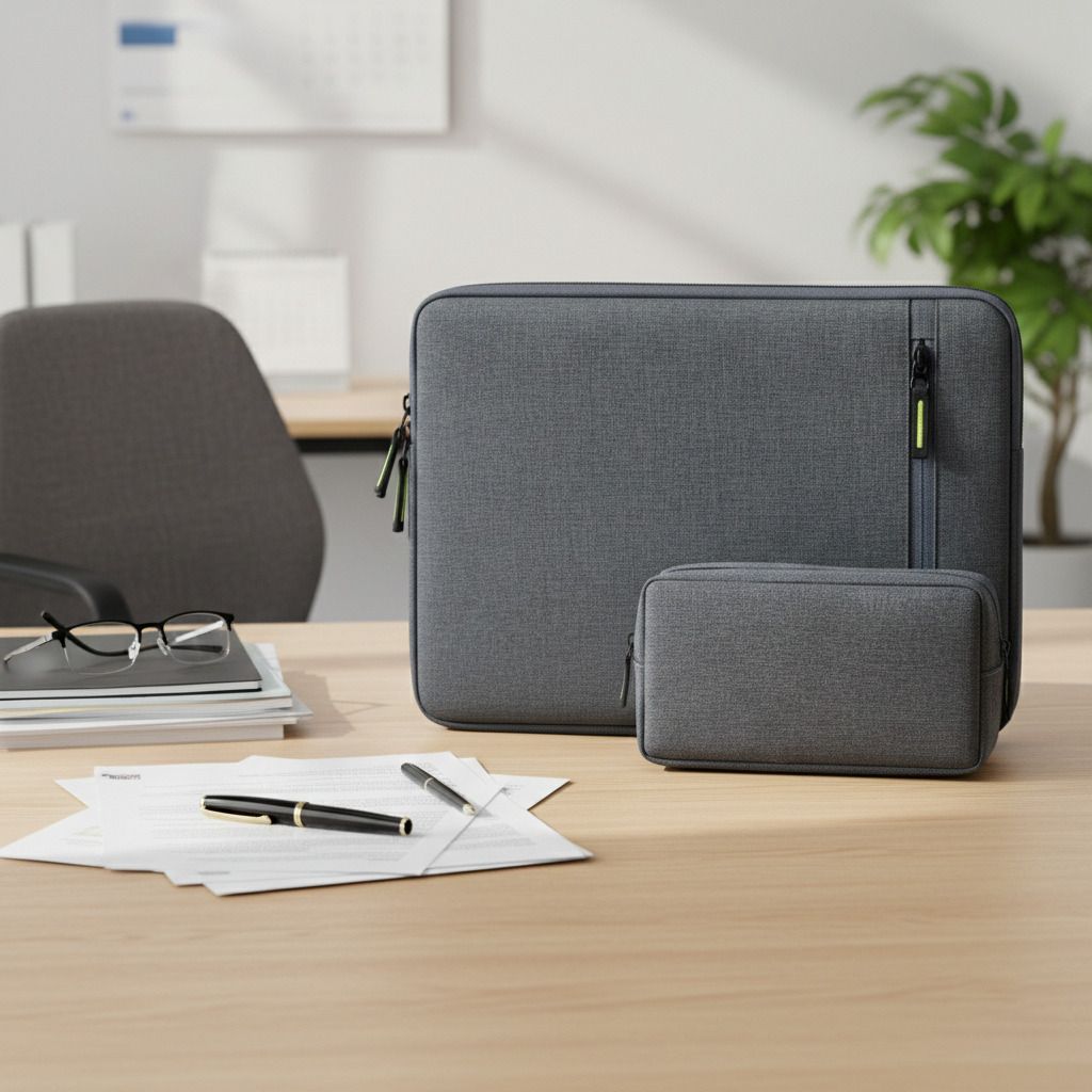 PREMIUM ANIME 15.6-Inch Laptop Sleeve Case with Charger Pouch Laptop Sleeve/Cover