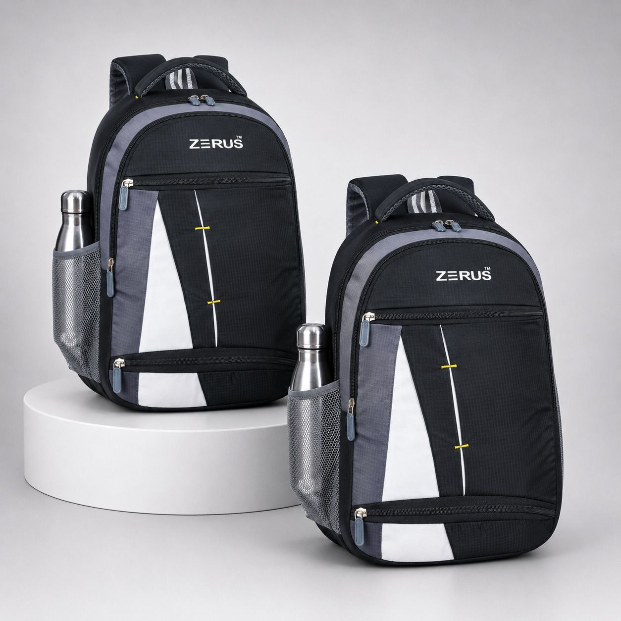 zerus Backpack Combo for Men Women Boys Girls Office College Travel Pack of 2 Waterproof Backpack-picture-20