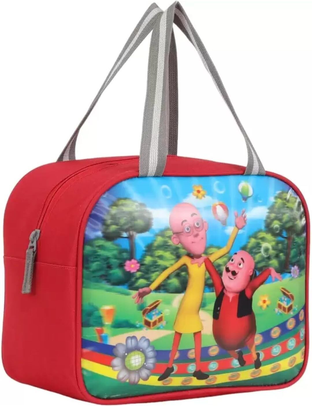 aiirozss AIROZSS Trendy Motupatlu Themed Lunch Bag for Kids Waterproof Lunch Bag-picture-14