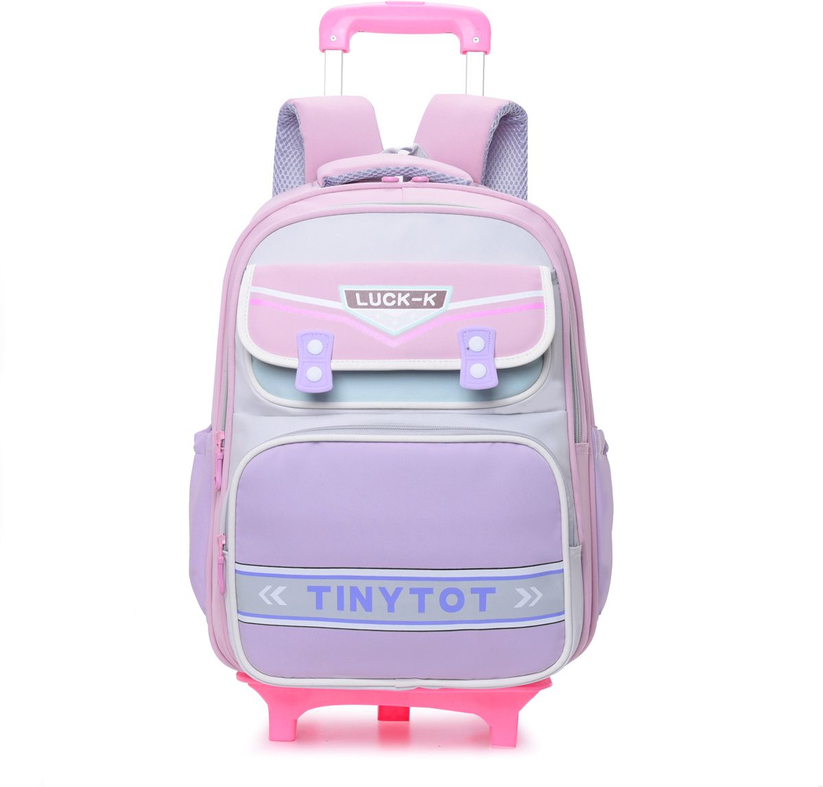 tinytot SB238_02T School Backpack for Kids Boys Girls Nursery Onward with Trolley Waterproof School Bag-picture-10