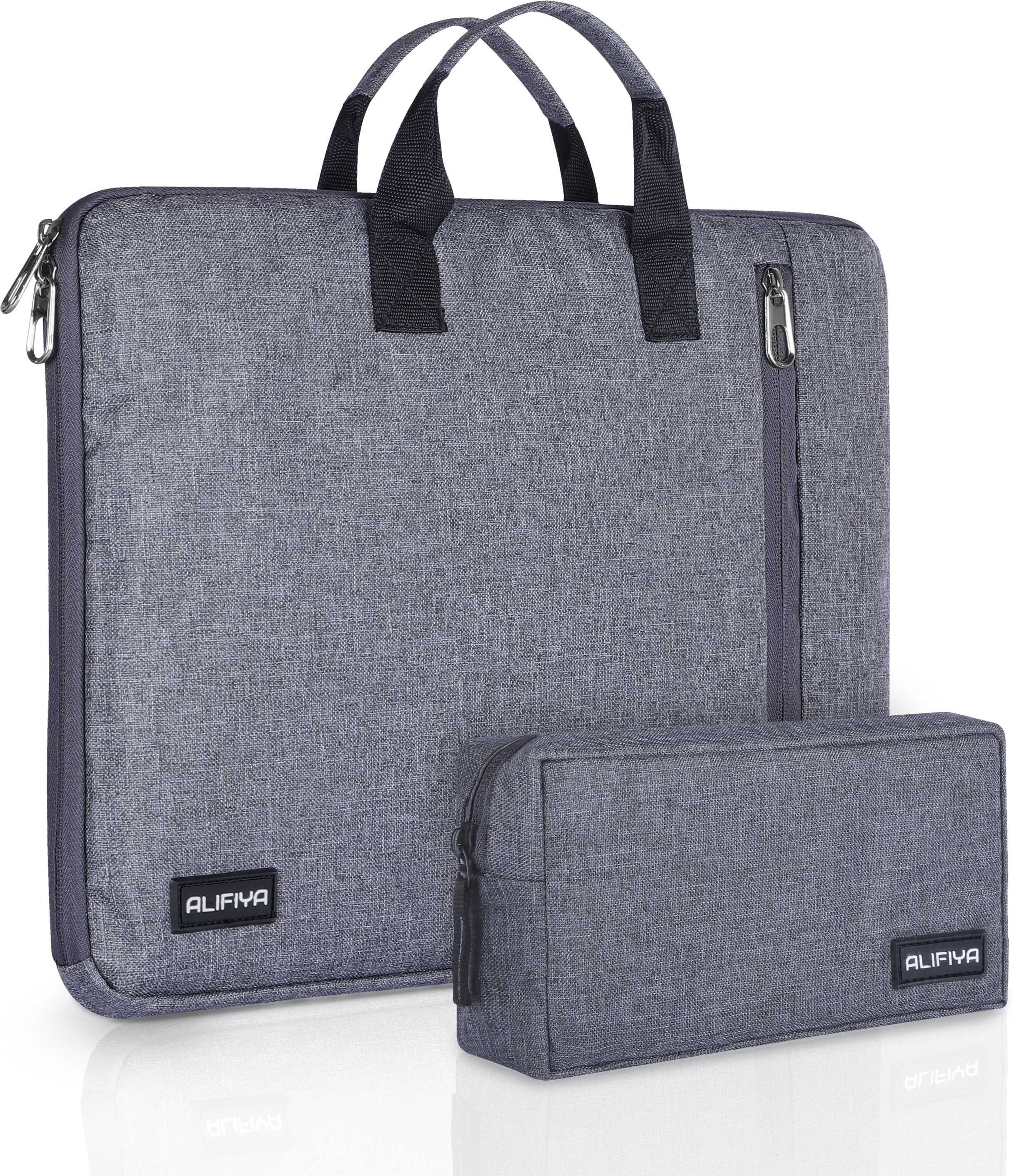 alifiya 16-Inch Laptop Sleeve Case Cover Bag With Charger Pouch For MacBook and Other Laptop Sleeve/Cover-picture-23