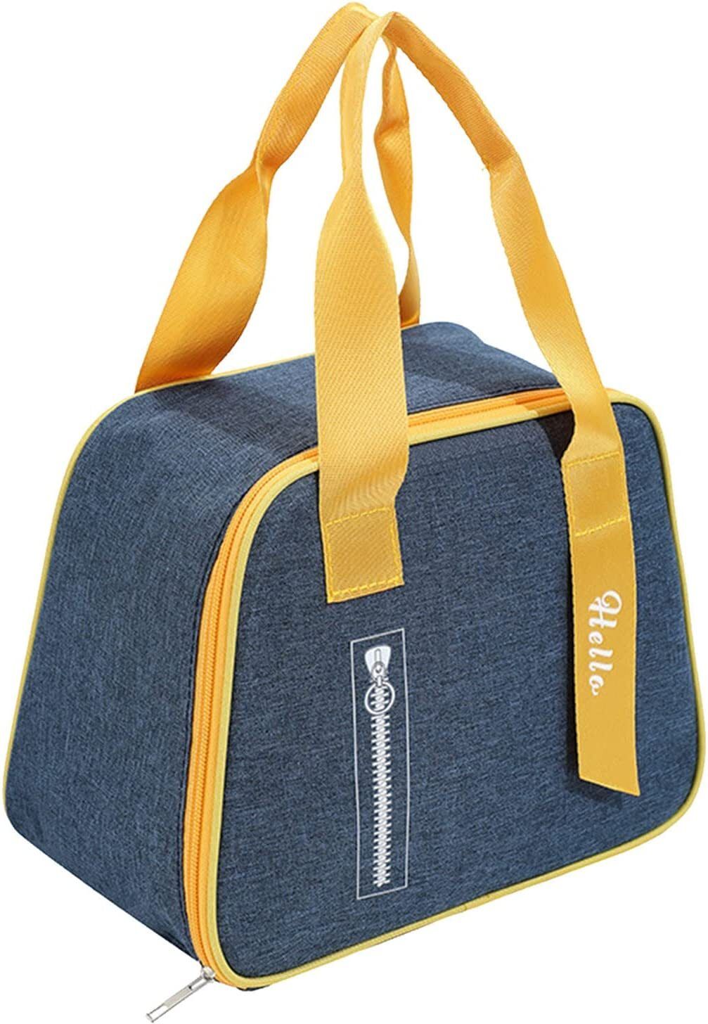 trexee Reusable lunch Bento Bag Thermal Bag Insulated Portable Food Travel lady Squad Waterproof Lunch Bag-picture-4