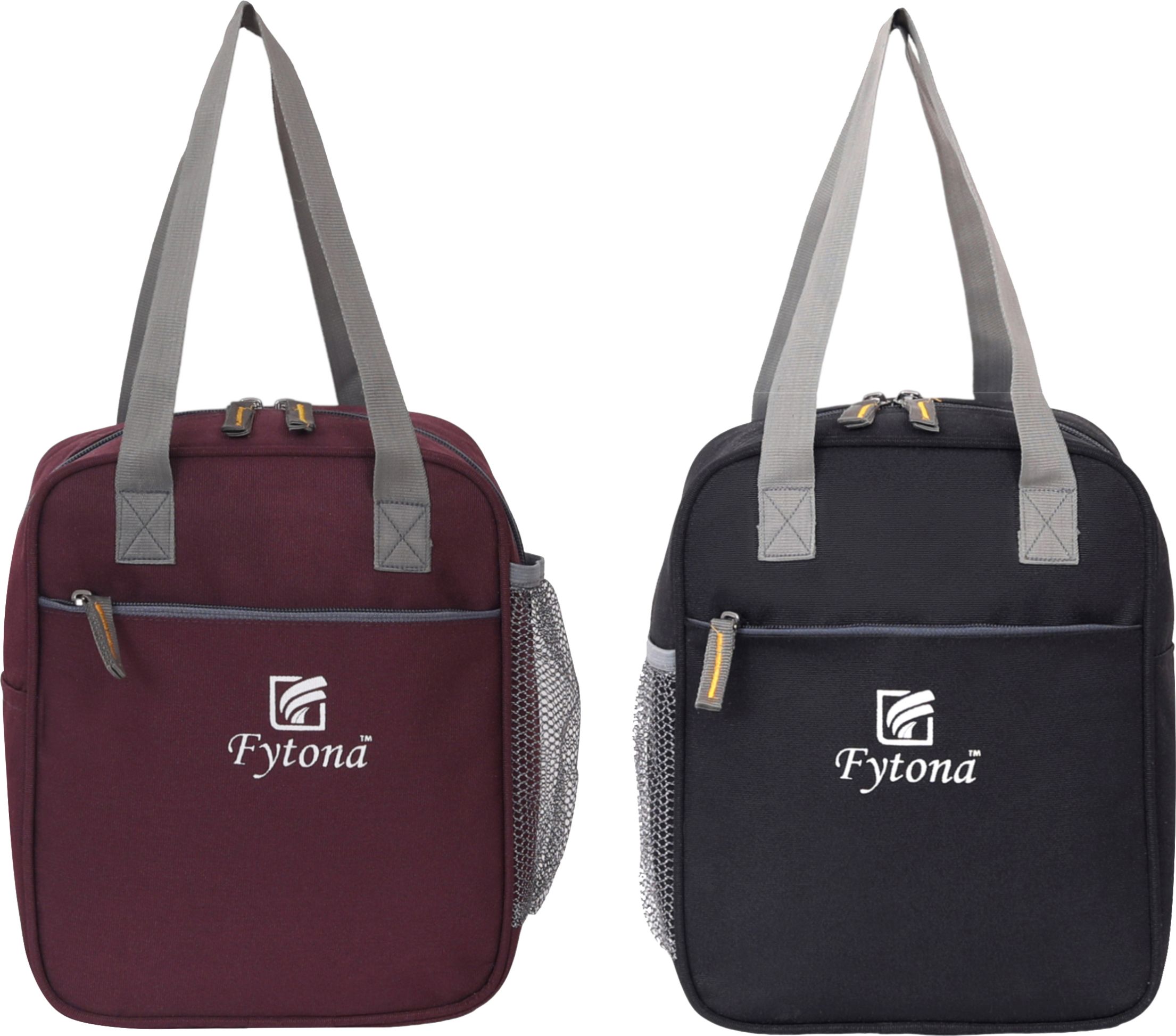 fytona High Quality Medium Size Combo (Pack of 2) For School/Office /College/Picnic Waterproof Lunch Bag-picture-20