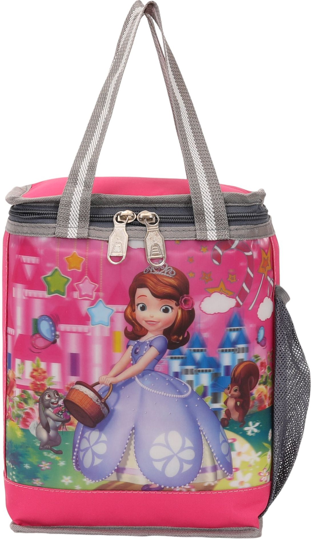 hench Lunch Denim Tiffin Picnic, School Office Lunch Bag for Kids, Sofia Lunch Bag Waterproof Lunch Bag-picture-14
