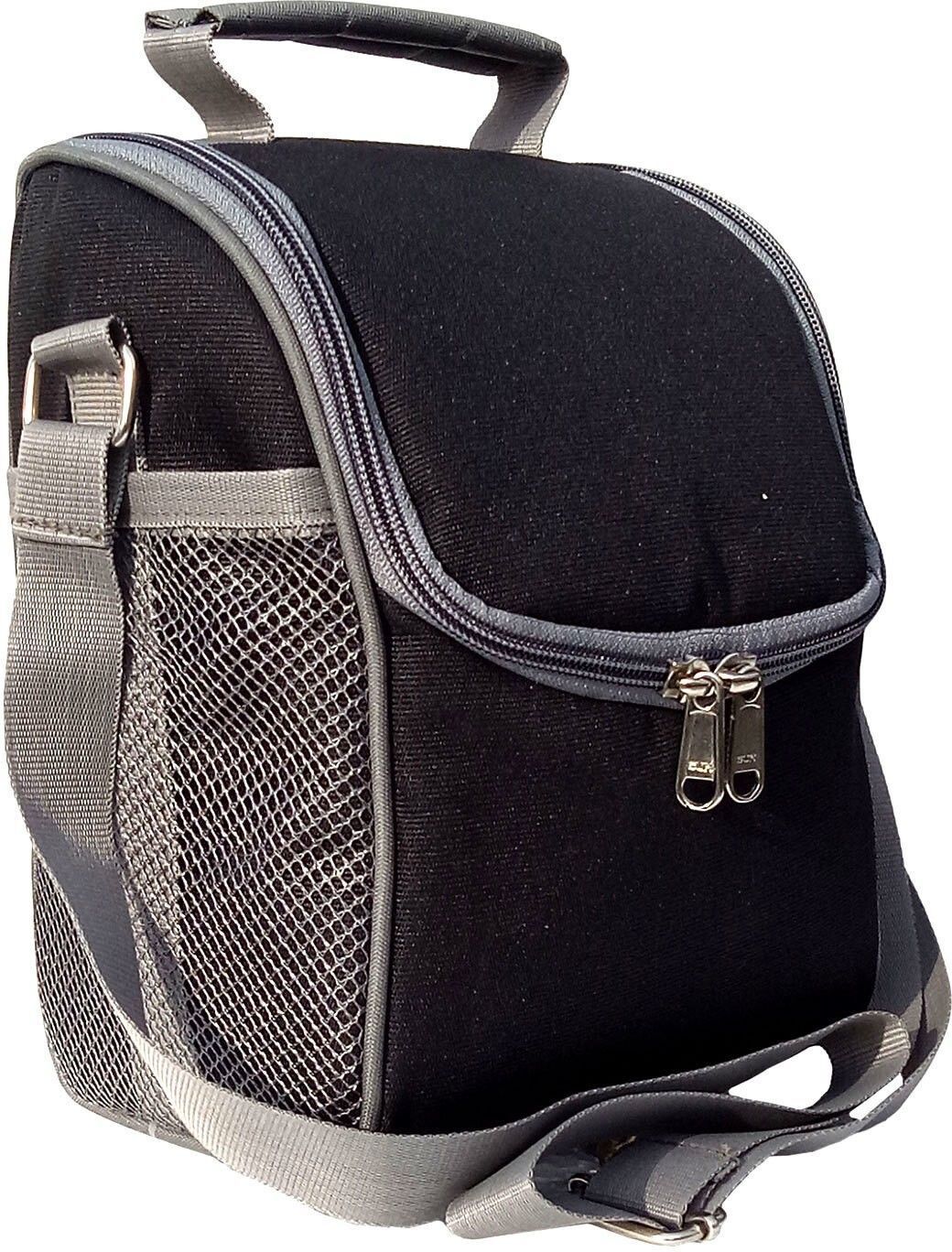 Black Waterproof Lunch Bag-image-28