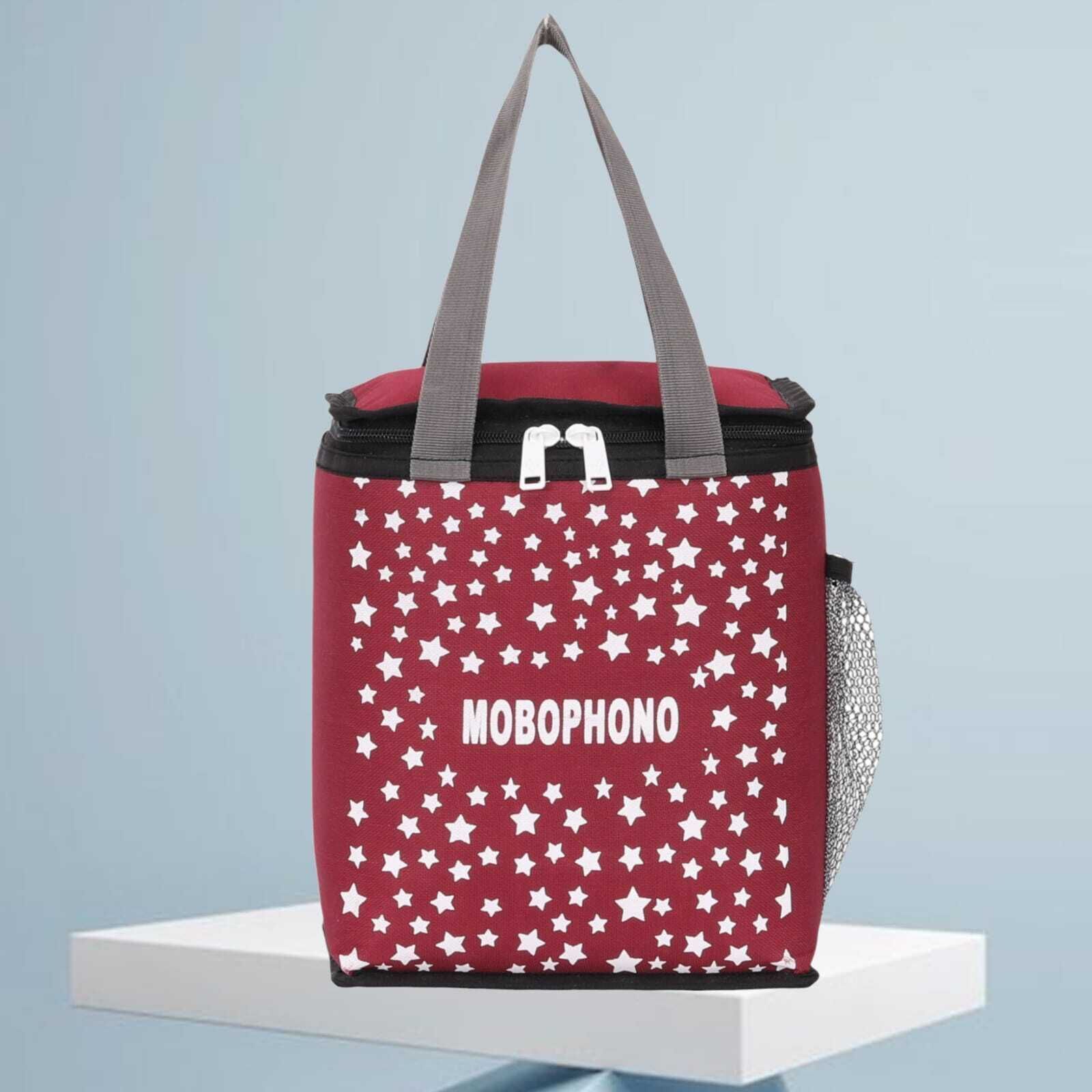 LATEST-FASHION FULLY PADDED TIFFIN BAG SMOOTH ZIPPERS UNISEX LUNCH BAG Waterproof Lunch Bag-image-5