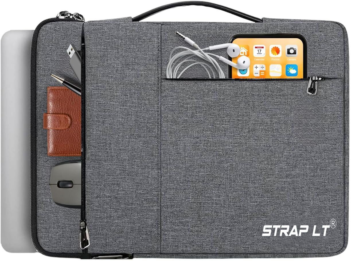 straplt Laptop Sleeve Case 13.6-14 Inch Waterproof Bag Tablet Handle Laptop Bag Waterproof Laptop Sleeve/Cover-picture-26