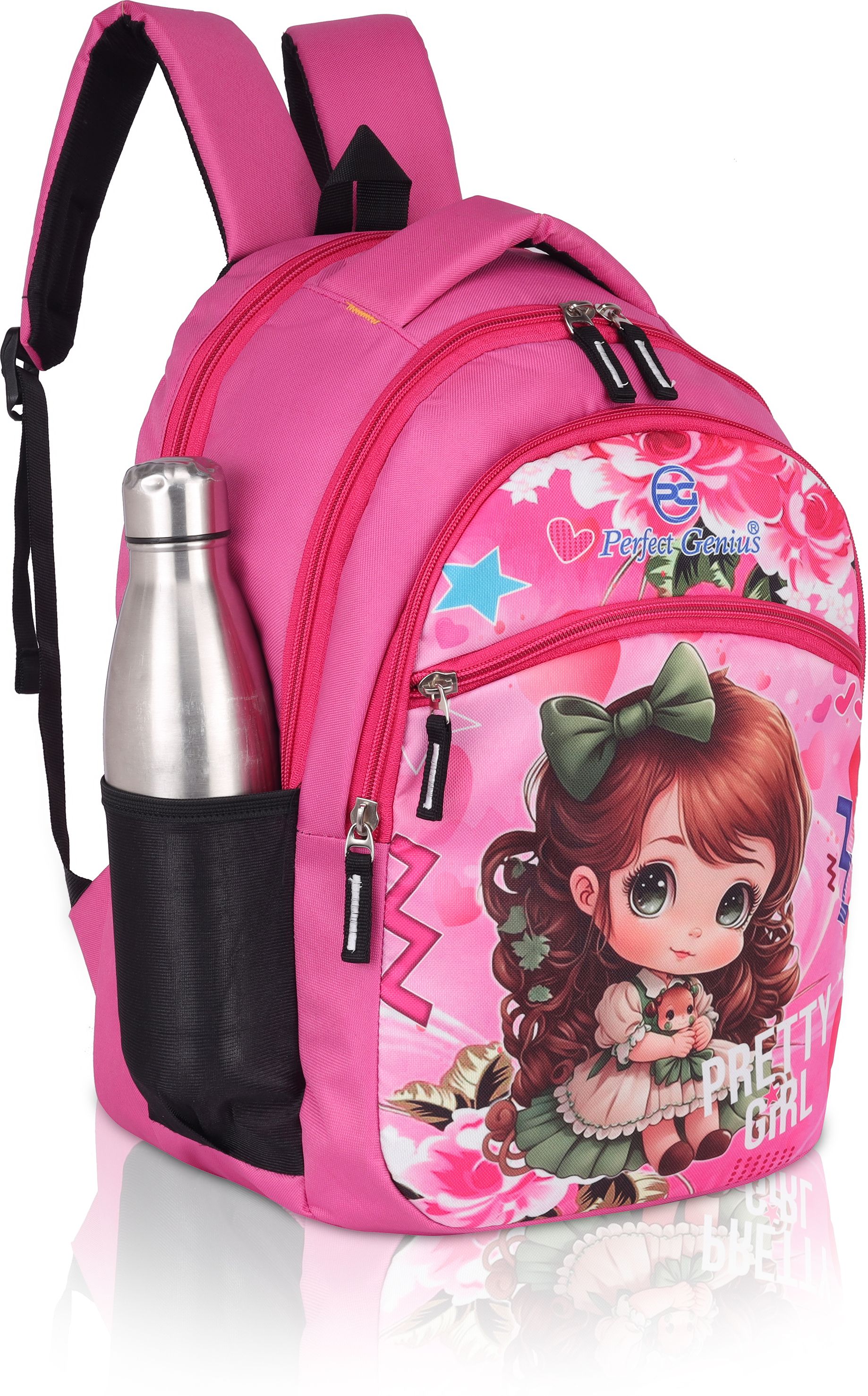 perfect genius Kids Stylish Junior School Bag Backpacks Cartoon/Boy/Girl/Baby/ (3-9 Years) Waterproof School Bag-picture-10