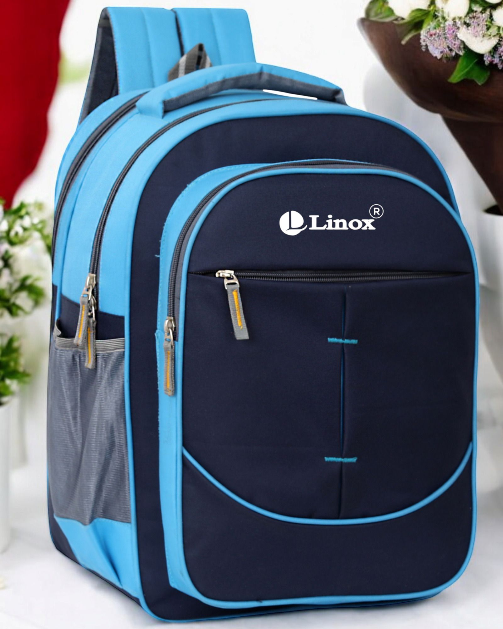 Spacious and unique 16x12x7 inch For NURSERY/LKG/UKG/1st/2nd/3rd Waterproof School Bag-image-36