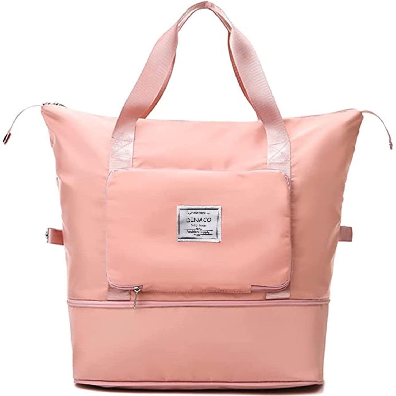 Foldable Travel Duffle Bag Large Capacity Folding Carry Bag for Women Backpack-image-35