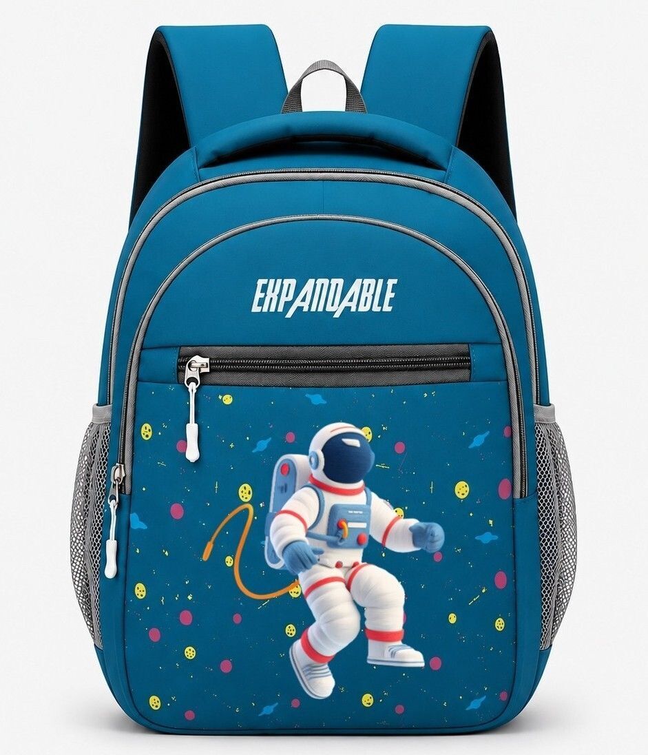 Astronaut Printed Premium School Bag for Boys & Girls | waterproof school bag Waterproof Backpack-image-33