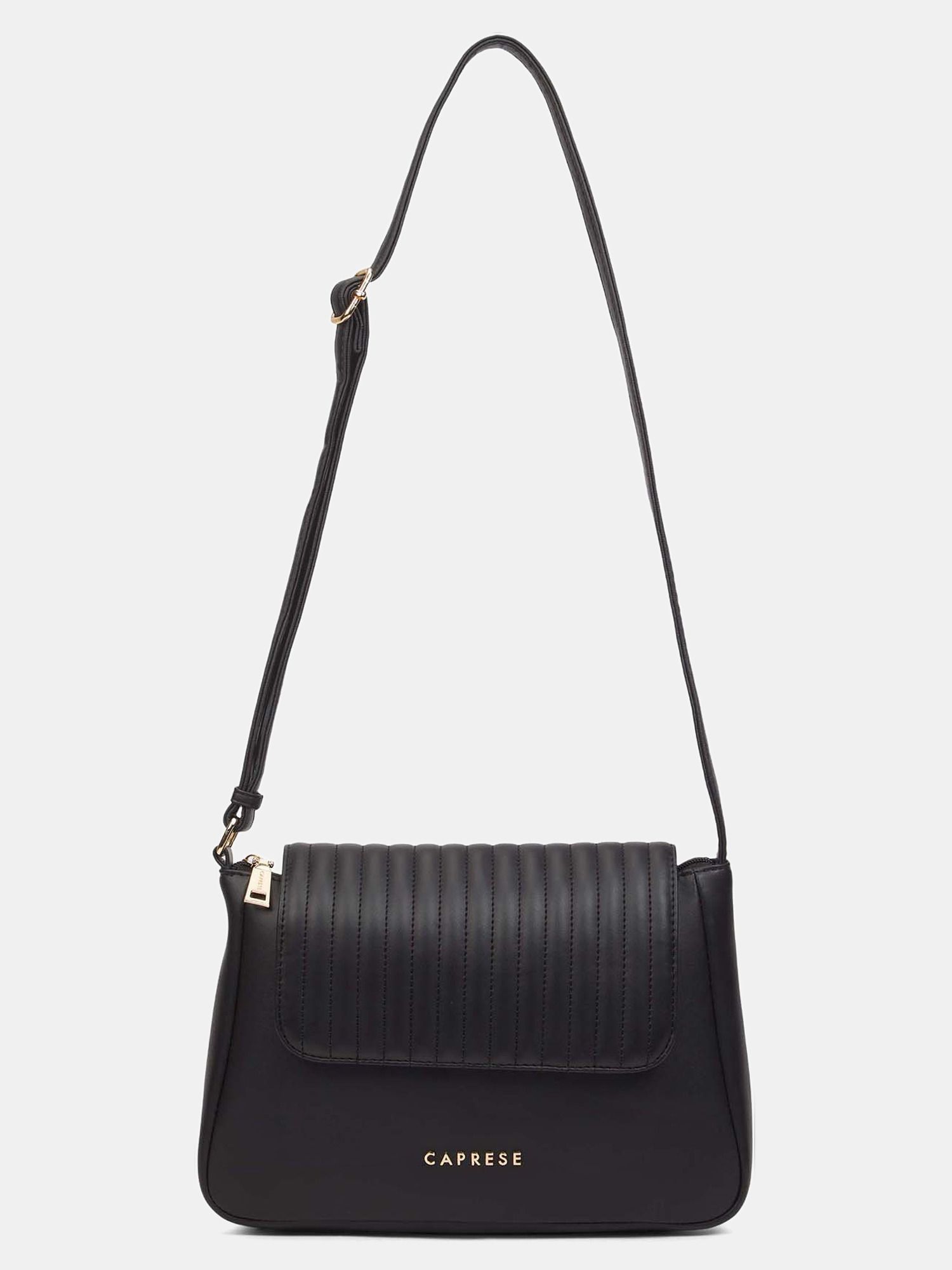 Sofiya Sling Medium Black Bag for Women Sling Bag-image-21