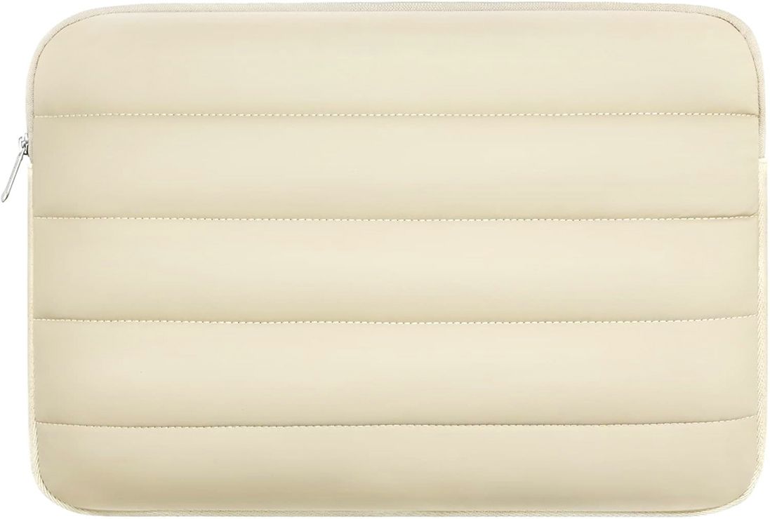 sannidhi Puffy Laptop Sleeve 13 14 Inch Laptop Bag for Women Laptop Bag-image-11