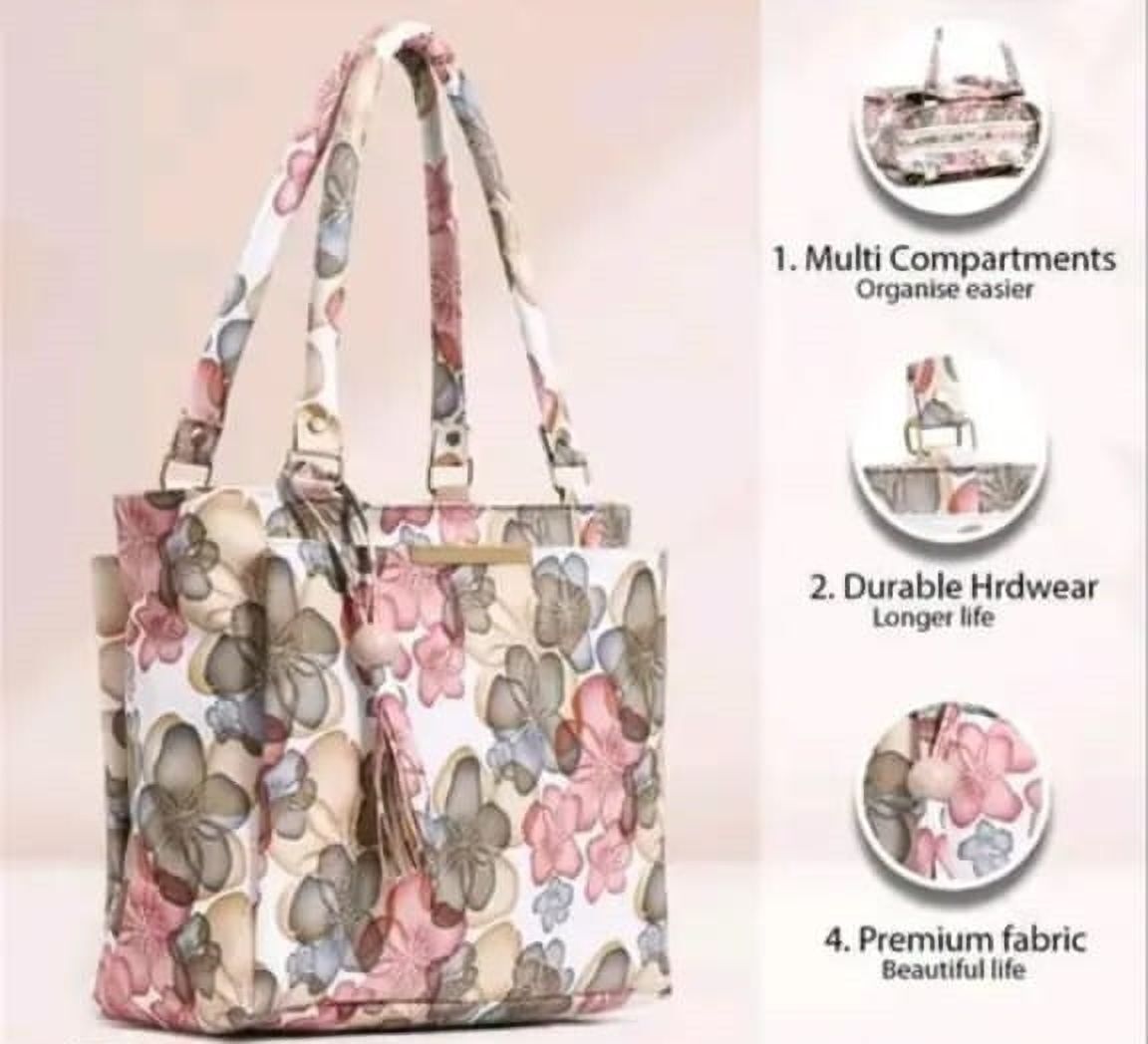 FLOWER PINK HANDBAG Backpack-image-1