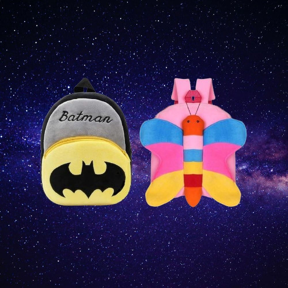 avianna 116B Kids School Lunch Bag Batman & Butterfly Combo Lunch Bag-picture-10