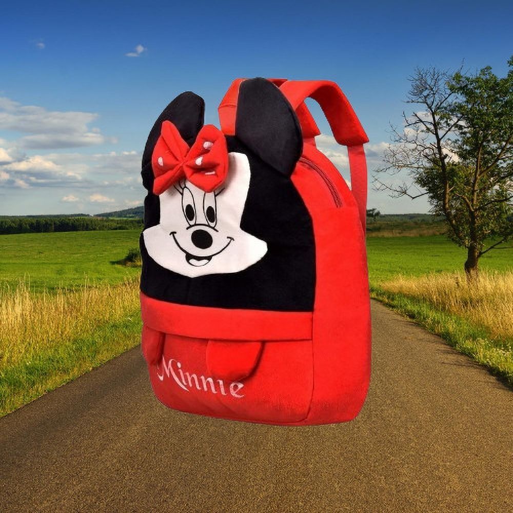 dystaarfit 90MBSoft Toy Bag mini mouse For Cute Kids 2-5 Years school Bag Backpack-picture-7