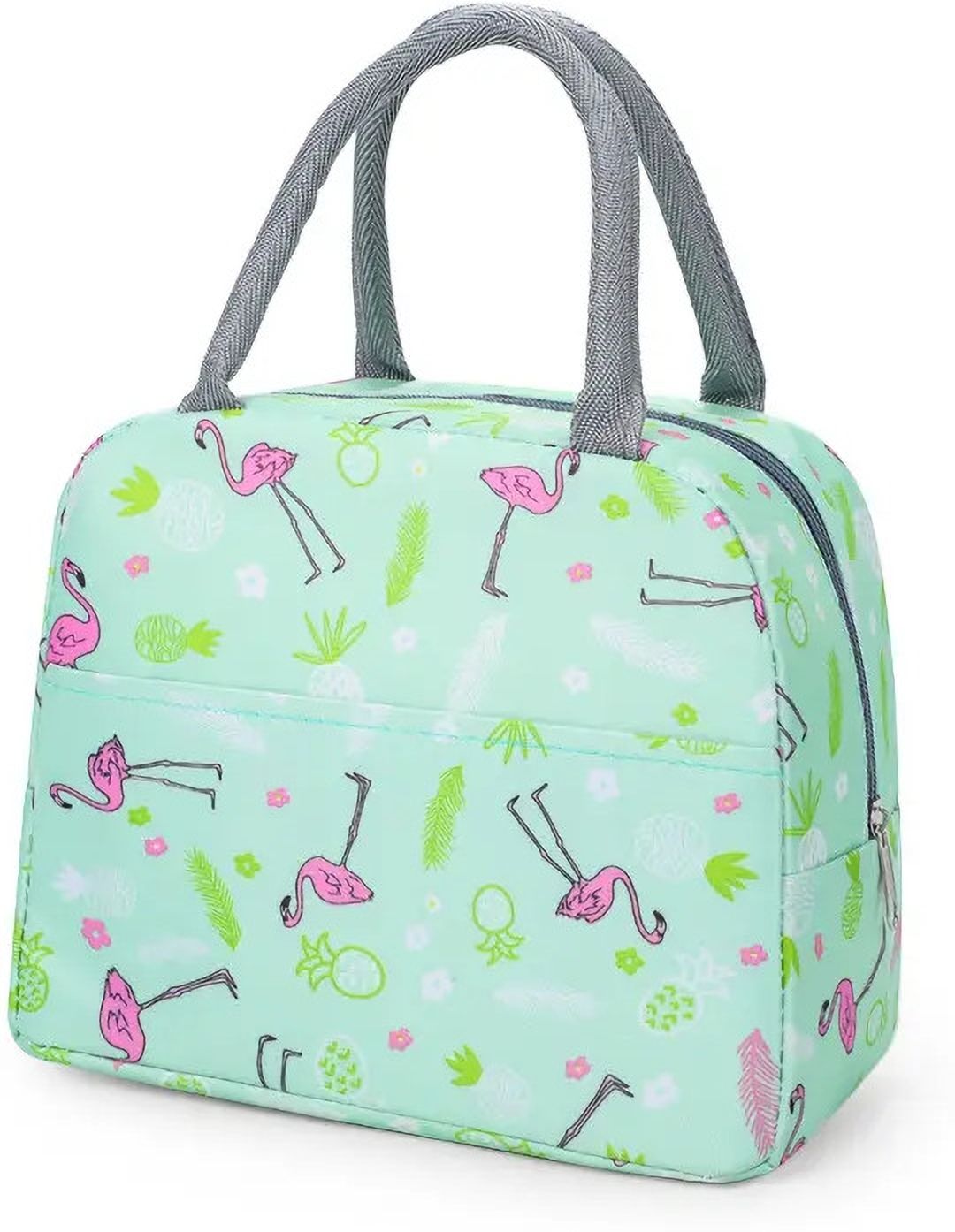 Portable Reusable Travel Tiffin Hand Lunch Bag with Aluminum Foil Inner Cover Waterproof Lunch Bag-image-20