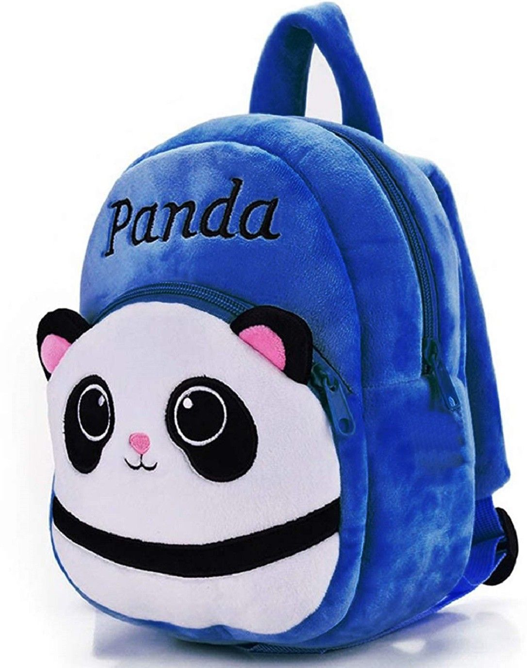 Kids Soft Plush Backpacks Cartoon Boys Girls Baby Velvet Embroidry Bag School Bag-image-44