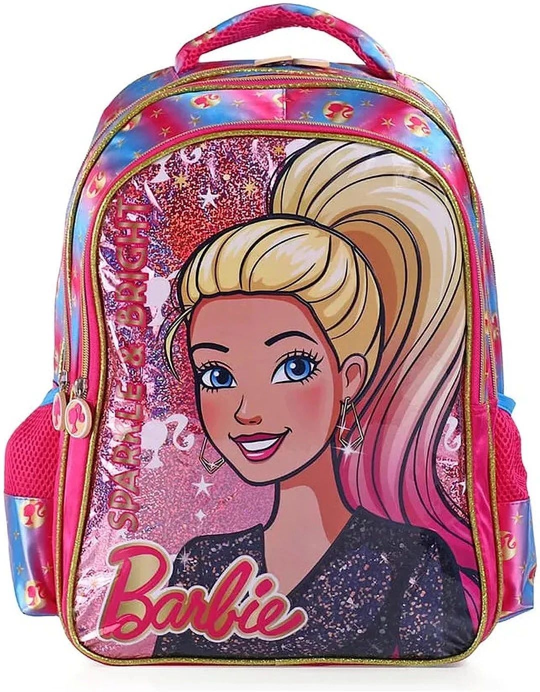 striders Barbie Premium School Bag Trendy & Stylish for Modern Kids Waterproof School Bag-picture-11