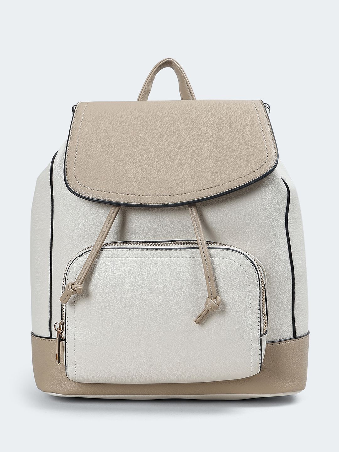 Women Colourblock Backpack Backpack-image-0