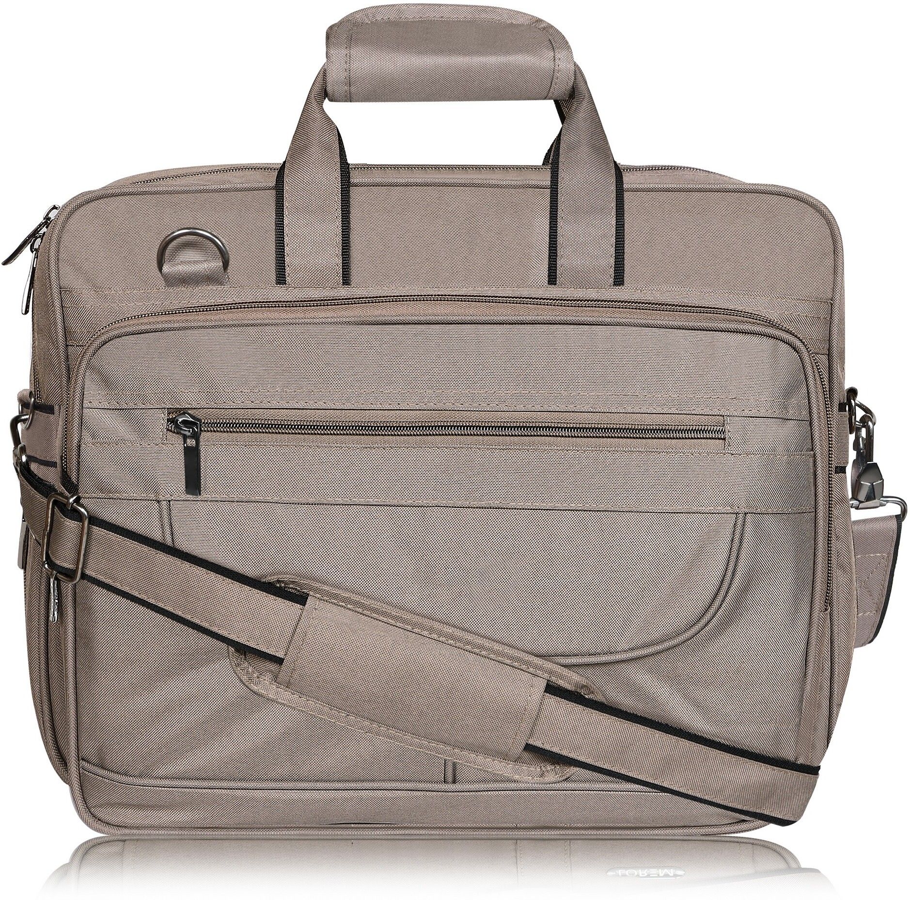 Men Grey Messenger Bag-image-1
