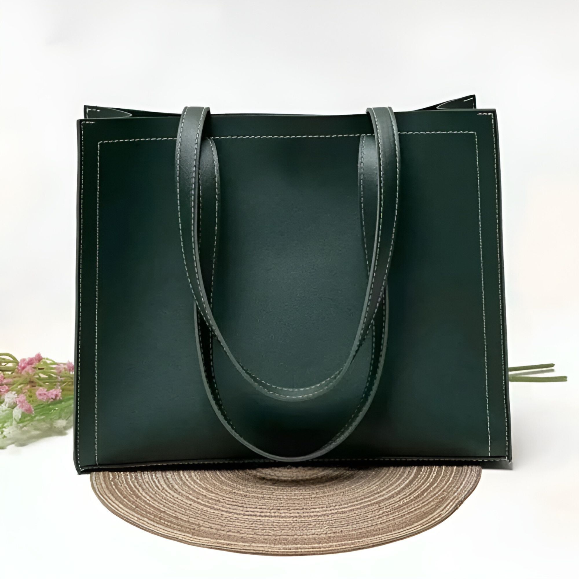 trendycraft Women Green Tote-picture-24