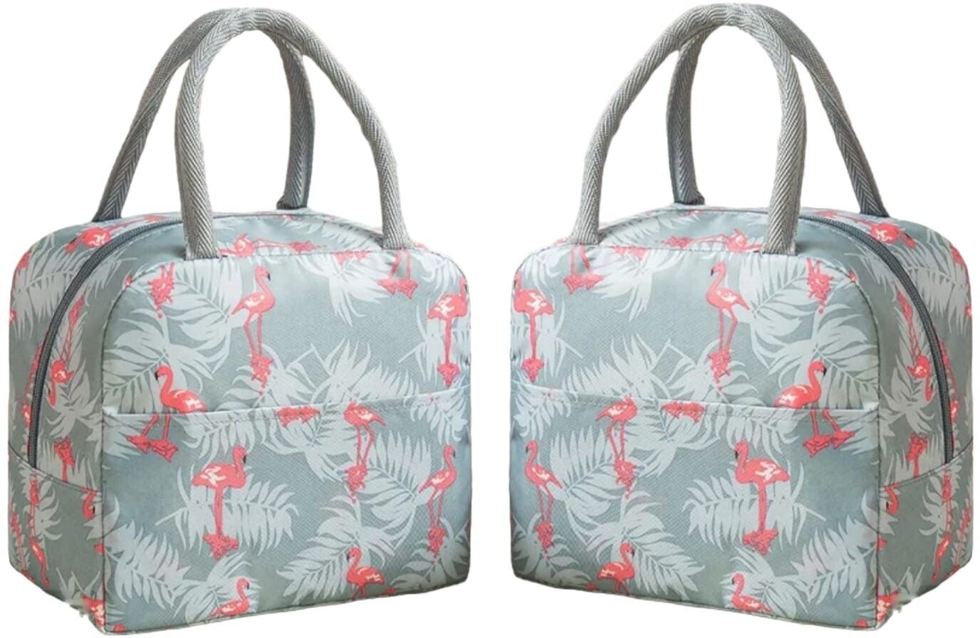 insulated lunch bag for school/office/picnic/ lunch bag for kids (Combo 2 Pack) Waterproof Lunch Bag-image-20