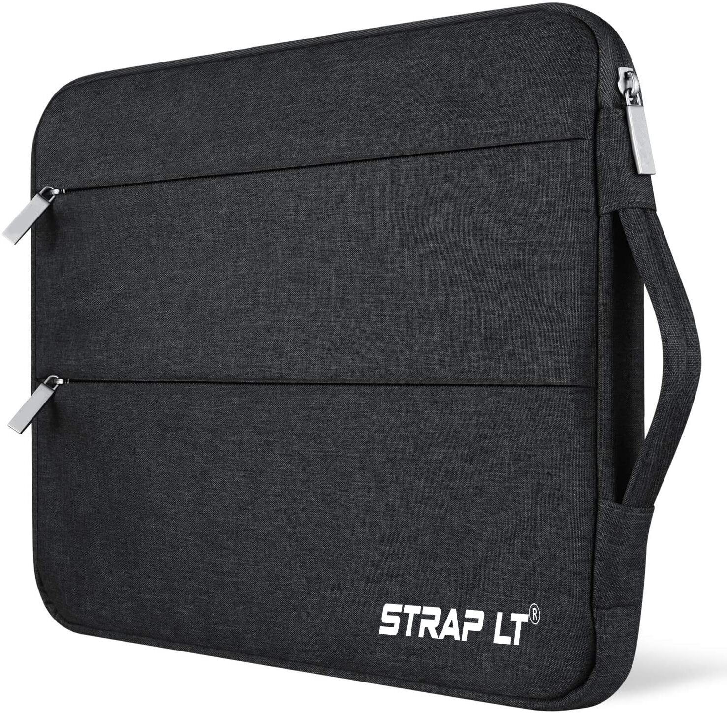 Laptop Sleeve Case 15.6-16 Inch Waterproof Bag Tablet Handle Laptop Bag Black Waterproof Laptop Sleeve/Cover-image-48