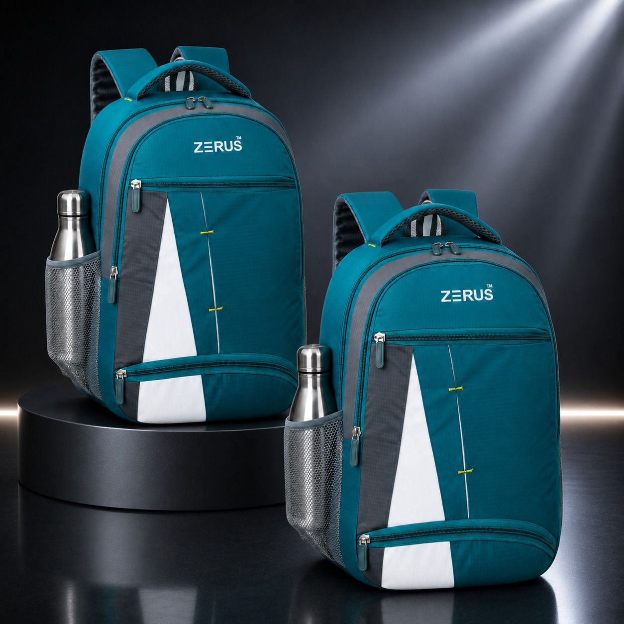 zerus Professional Laptop Backpack for Daily Office College and Travel Use Waterproof Backpack-picture-4