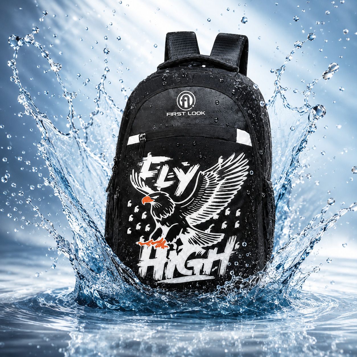 firstlook School Bag | College Bag | Office Bag | Travel Backpack Waterproof Backpack-picture-13