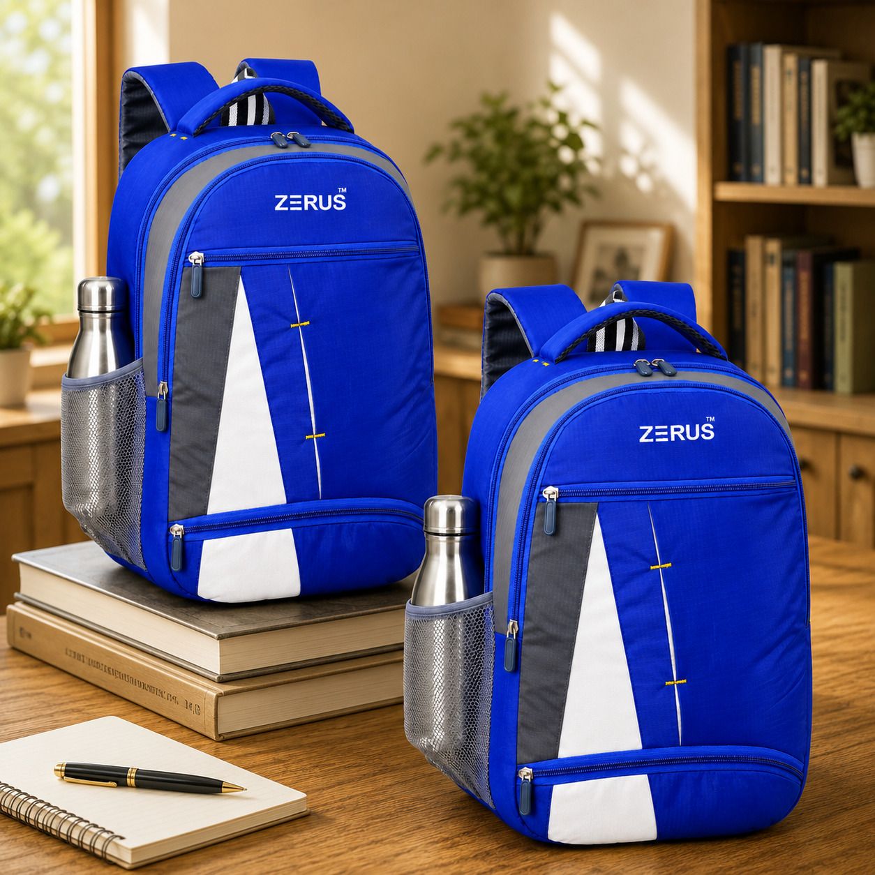 zerus Premium Backpack Combo for Office College Travel and Everyday Use Waterproof Backpack-picture-26