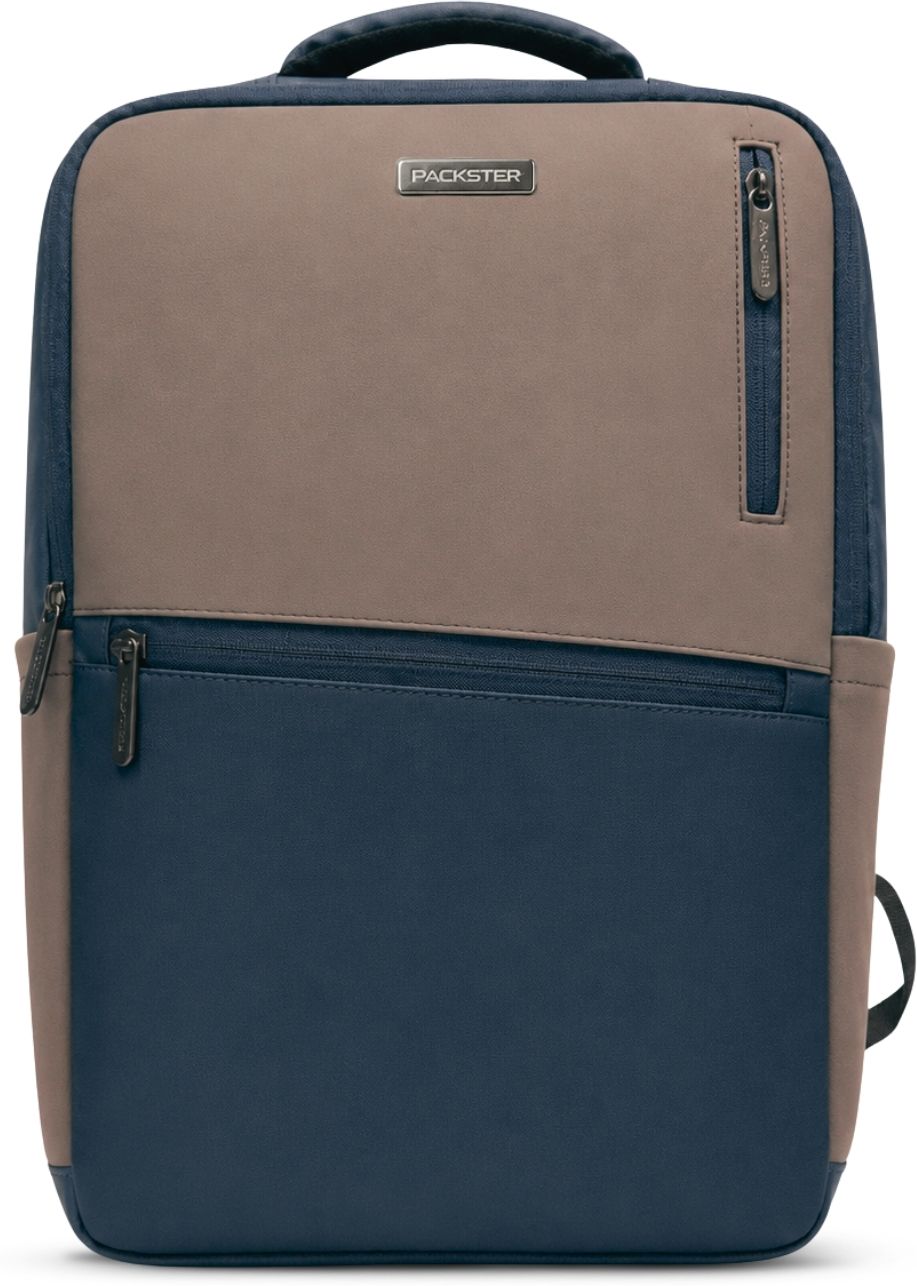 packster ORION 20L Unisex Laptop Backpack for Office College Travel, Brown Trolley Sleeve Backpack-picture-20