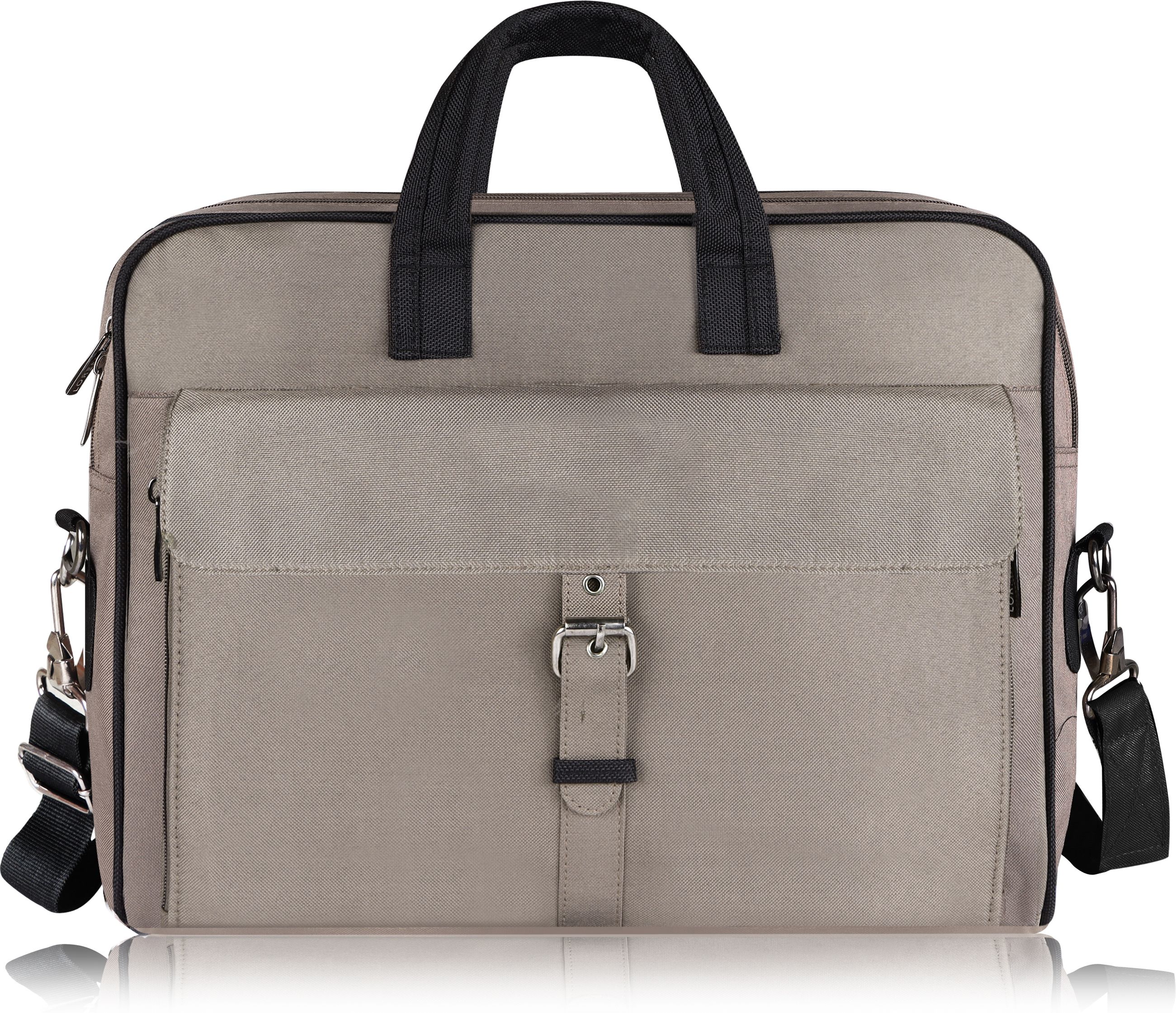Grey Color Linen fabric 10L Messenger Bag For Men BG92 Waterproof Messenger Bag-image-6