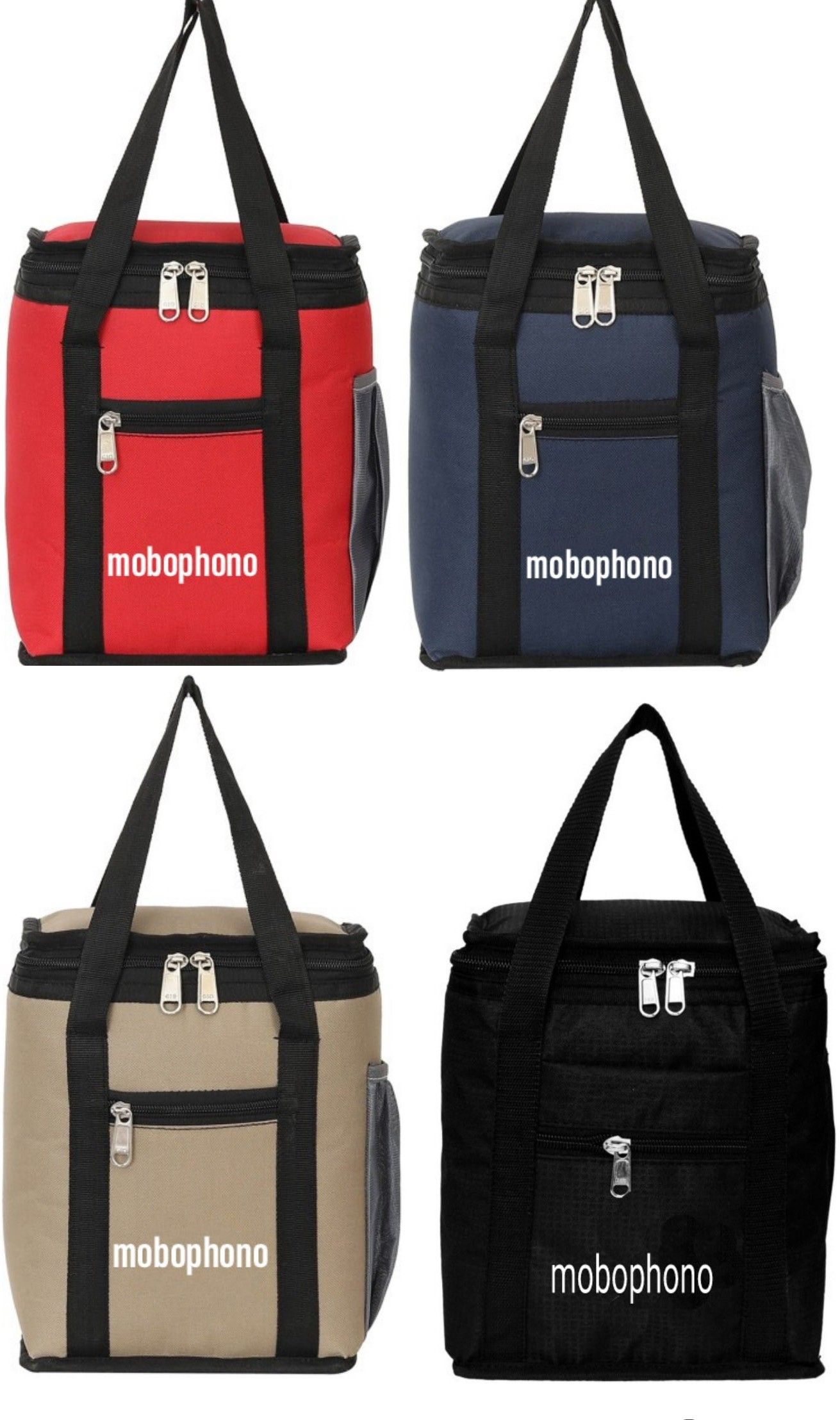 Combo PACK OF 4 LUNCH BAG, TIFFIN BAG FOR SCHOOL, COLLEGE, OFFICE Waterproof Lunch Bag-image-22
