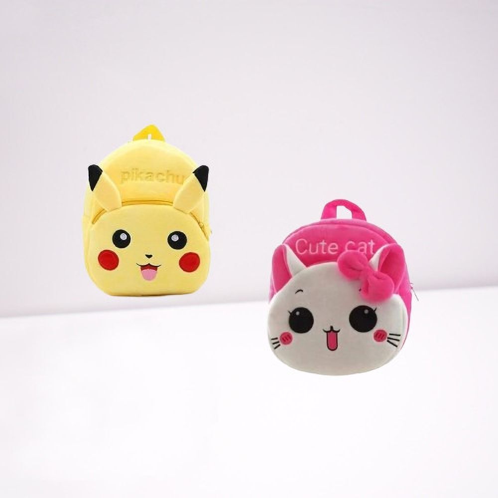dystaarfit 97B Kids School Lunch Bag Cute cat & Pikachu Combo School Bag-picture-49