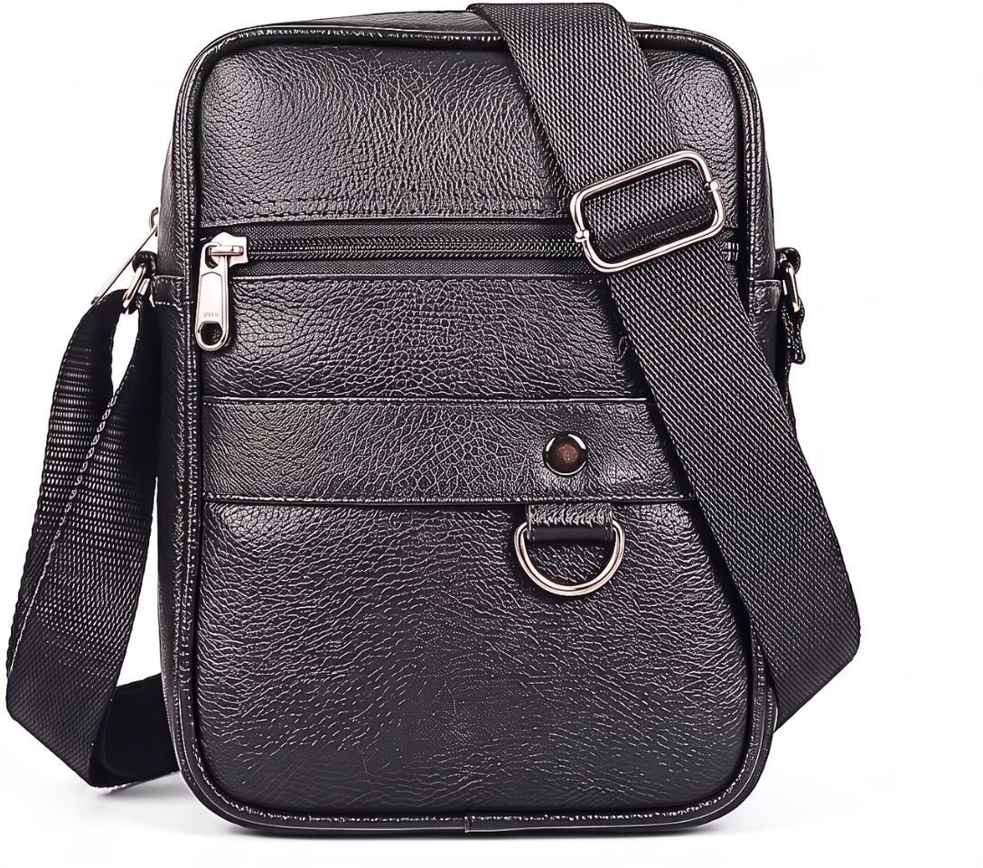 raavsun enterprises Raavsun Premium Tan Leatherette Sling Bag | Stylish Crossbody Side Bag for Men Messenger Bag-picture-29