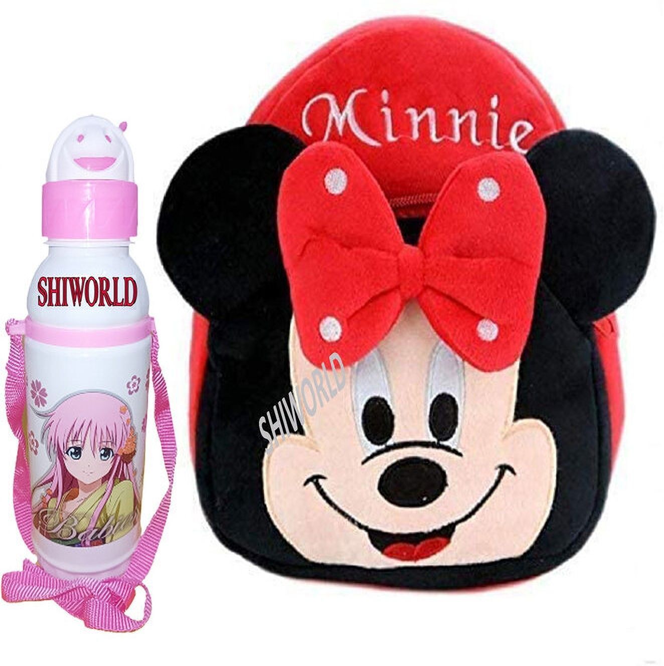 avianna Red Minnie School Bag For Kids Girls & Boys Design40 School Bag-picture-47