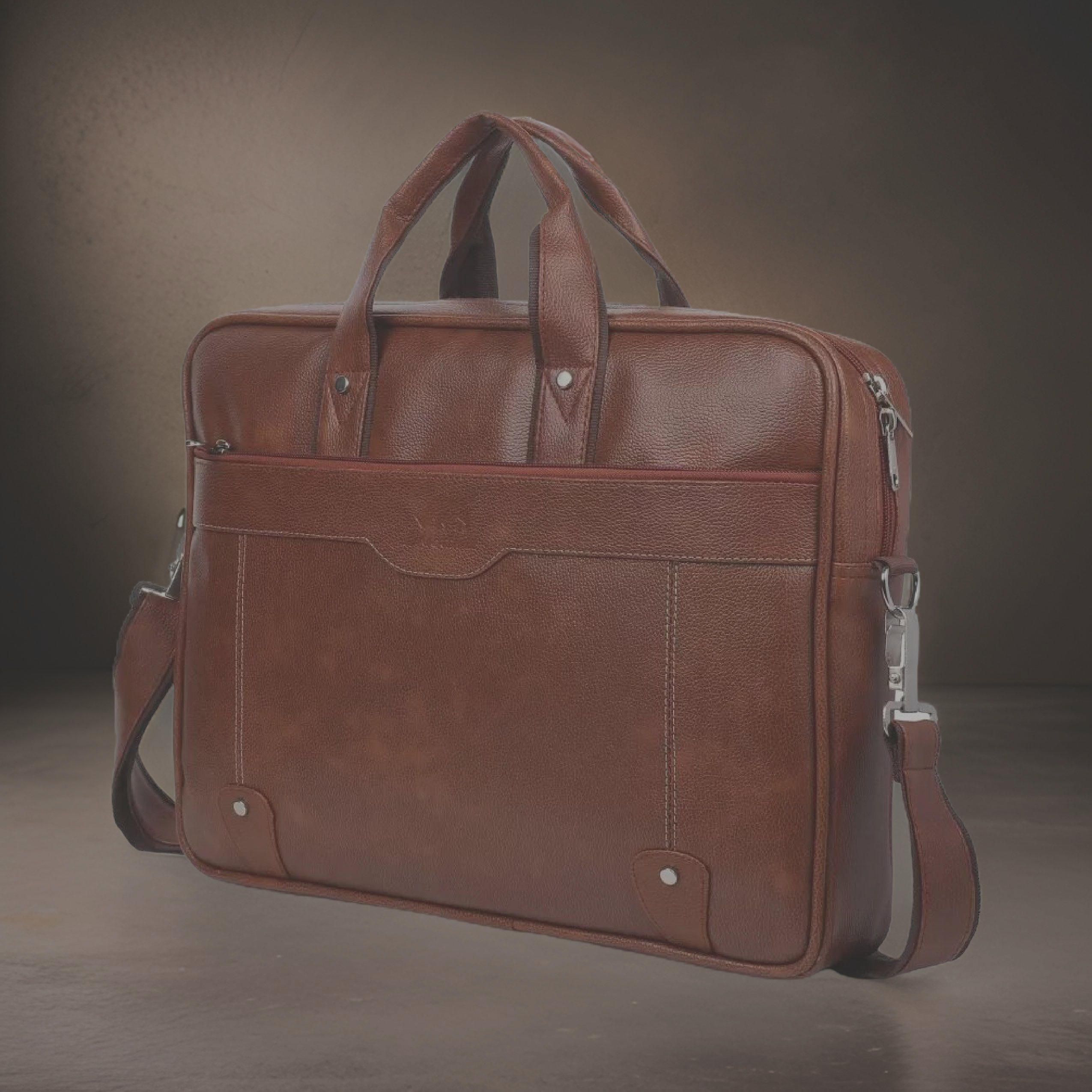 house of common Men & Women Tan Messenger Bag-picture-24