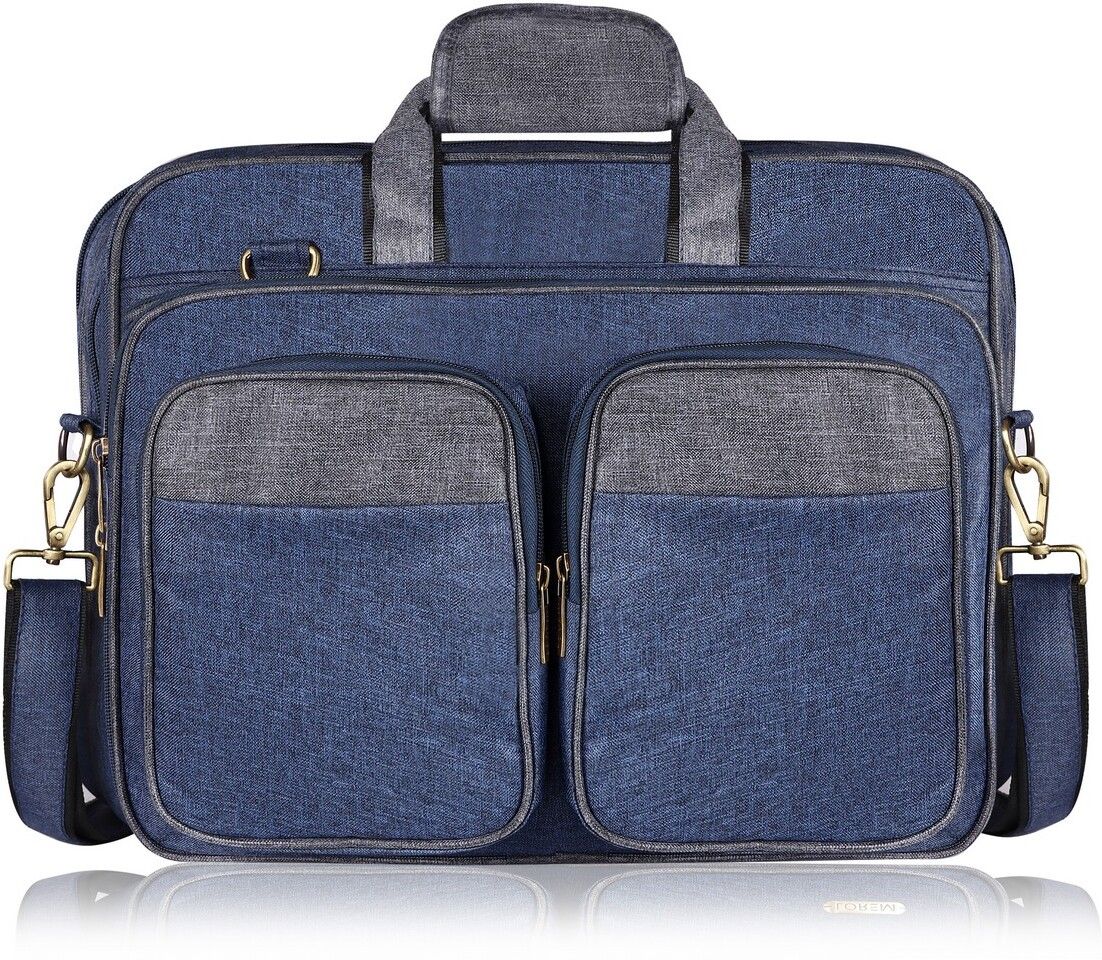 Men Blue Messenger Bag-image-19