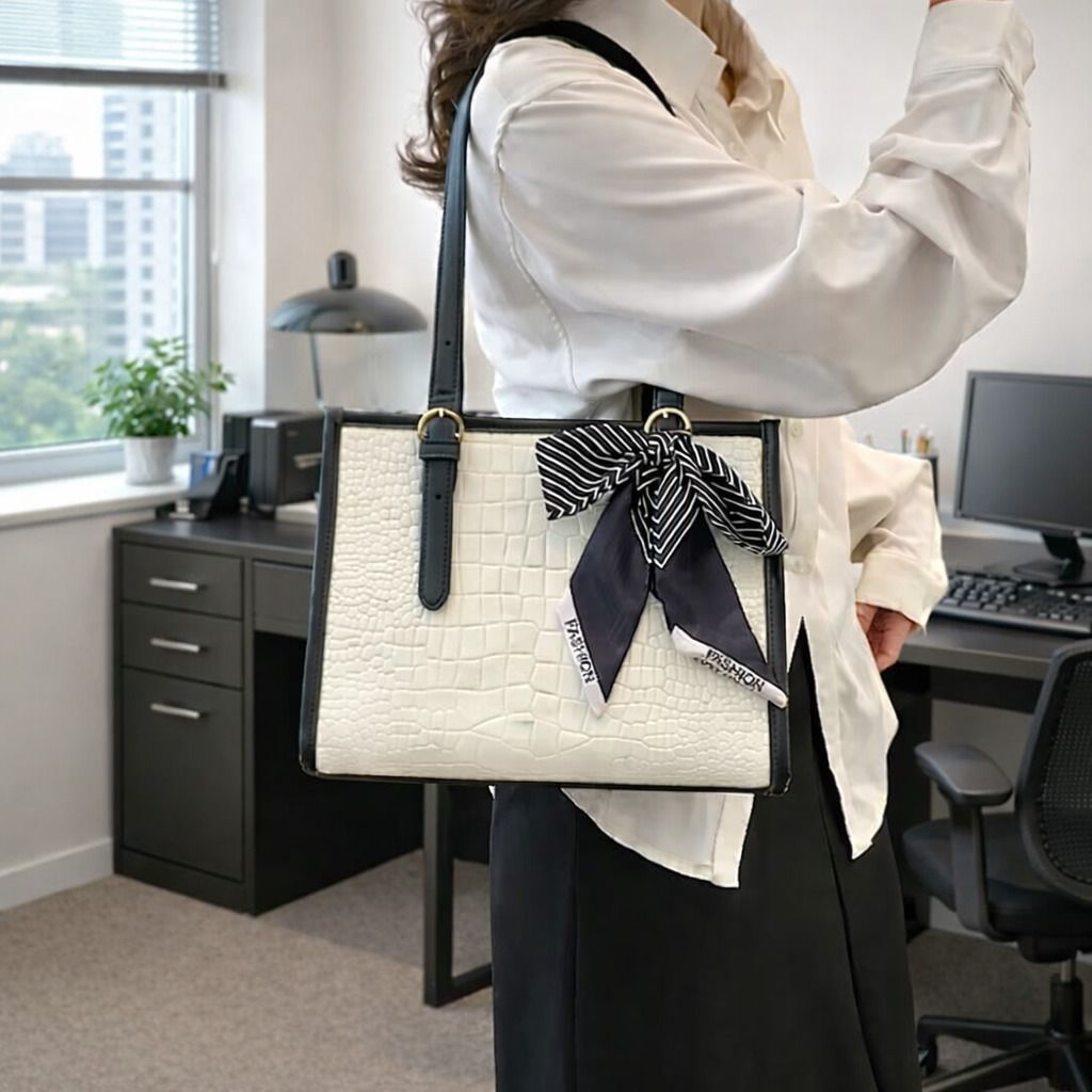 Black Women Sling Bag Designer whiteHandbag for Women Ladies Purse-image-24