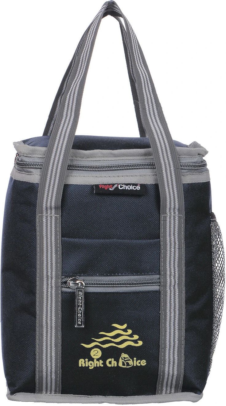 office tiffin bag for all men women boys & girls stylish lunch bag handbag BLACK GREY (3006) Waterproof Lunch Bag-image-6