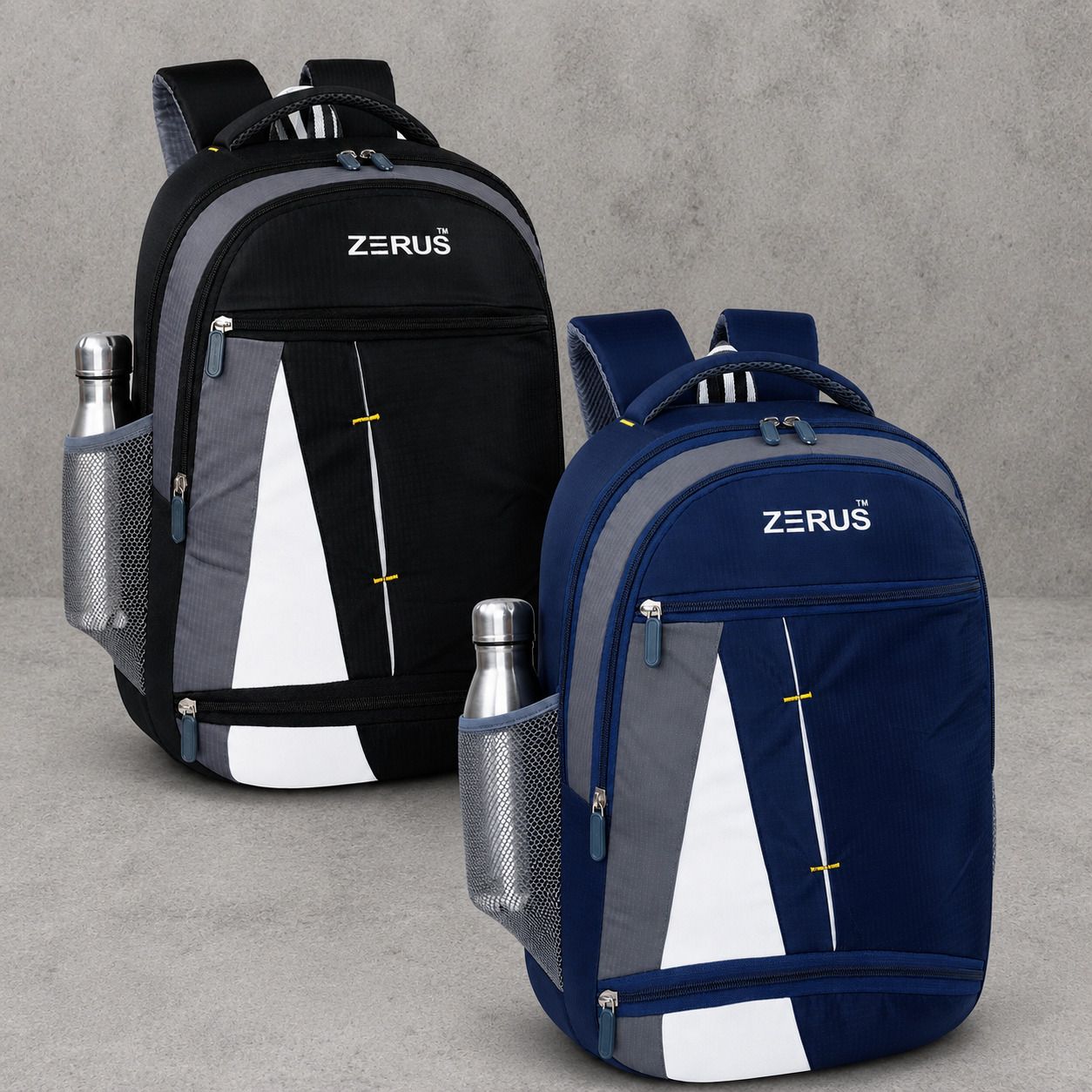 zerus Laptop Backpack Combo Pack Waterproof Travel School College Office Bag Waterproof Backpack-picture-22