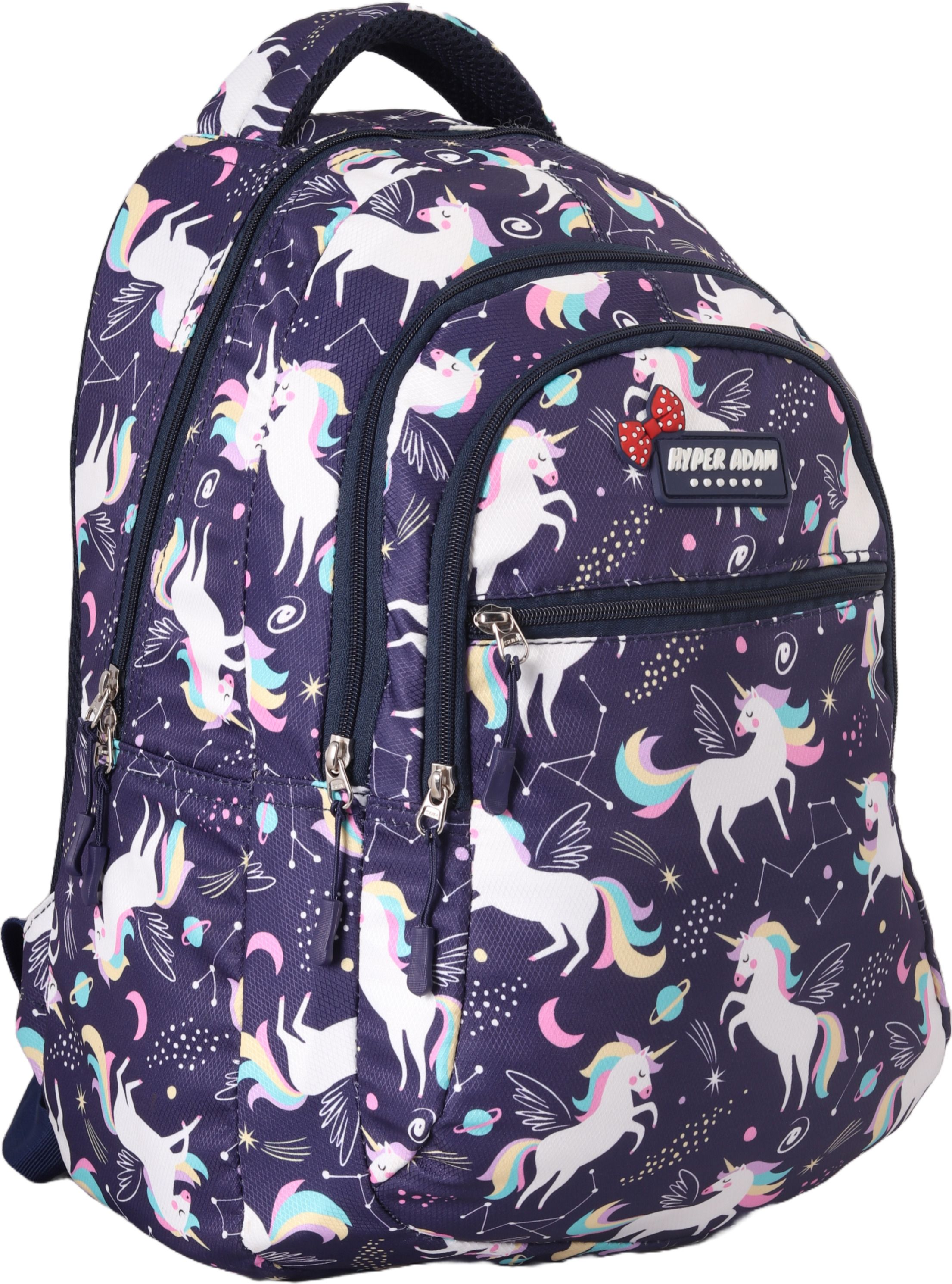 hyper adam for Girls College . Coaching Backpack Tuition Bag Waterproof School Bag-picture-14