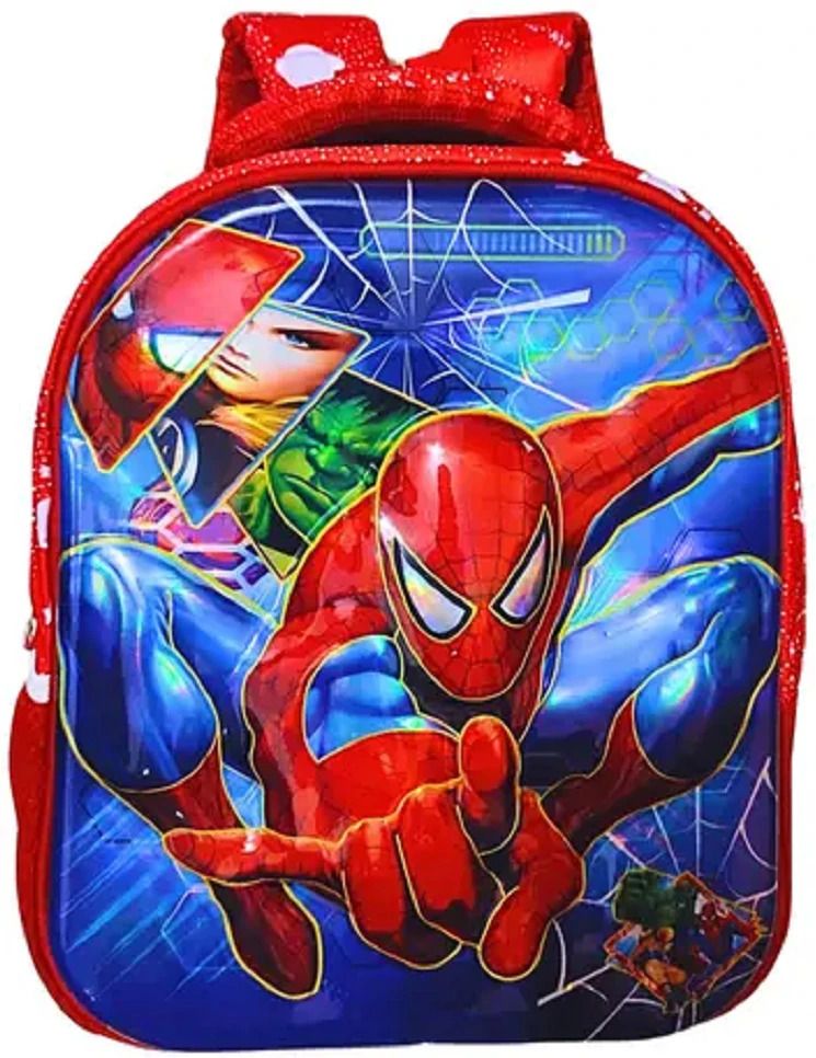 gynsun Spider 3D Cartoon Kids bag for boys Primary, LKG, UKG kid Age 2-6 years Waterproof Backpack-picture-6