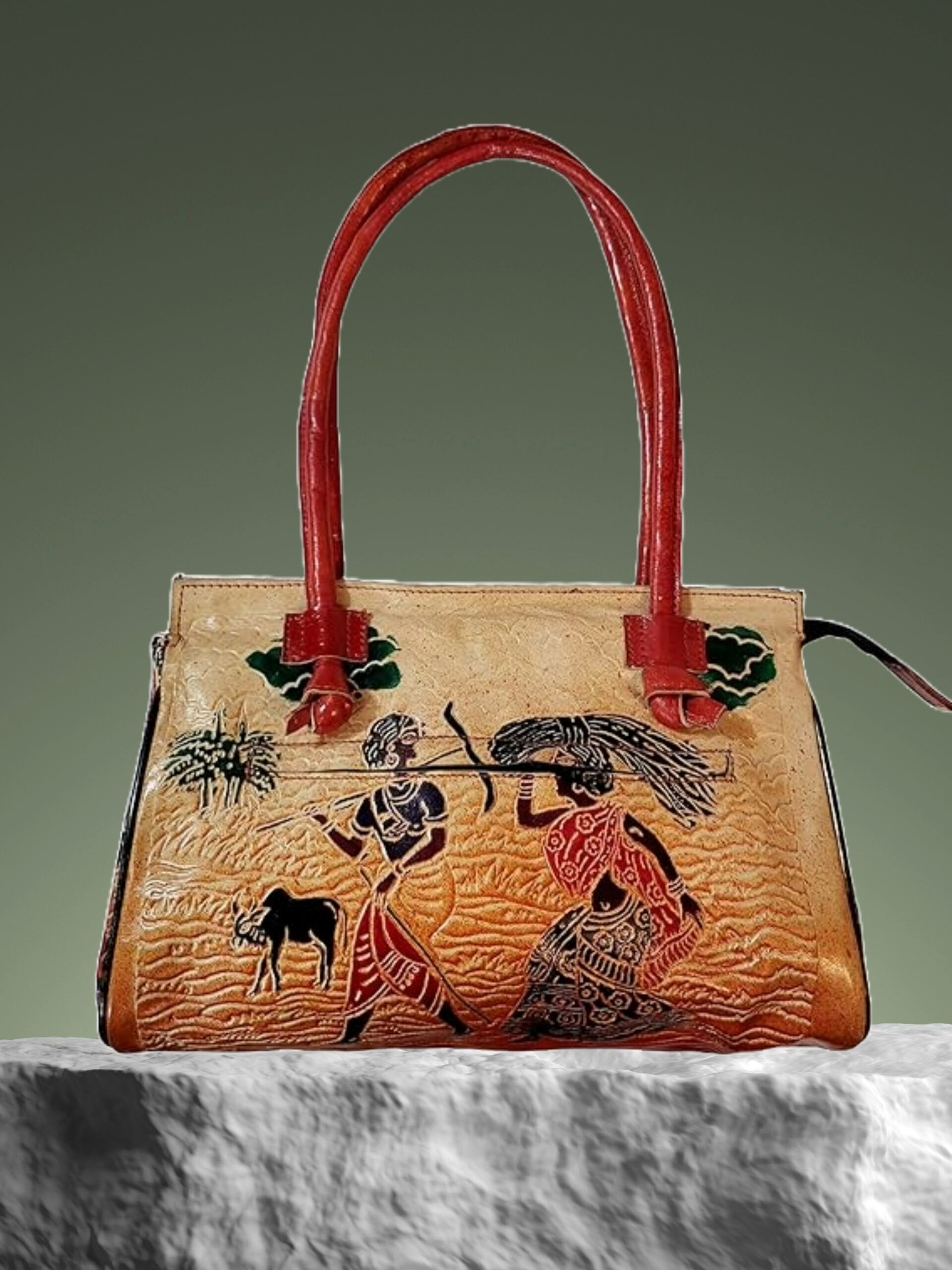 classique Shantiniketan Shoulder Bag Waterproof Messenger Bag-picture-10