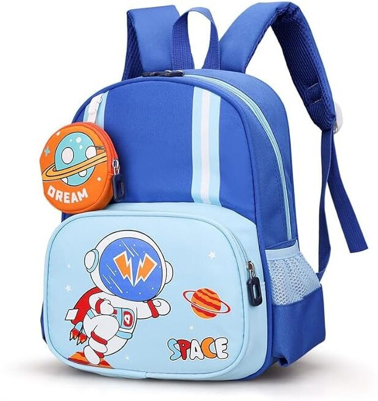 syga Astronaut Design with Coin Purse for Preschool and Kindergarten Students, Waterproof School Bag-picture-24